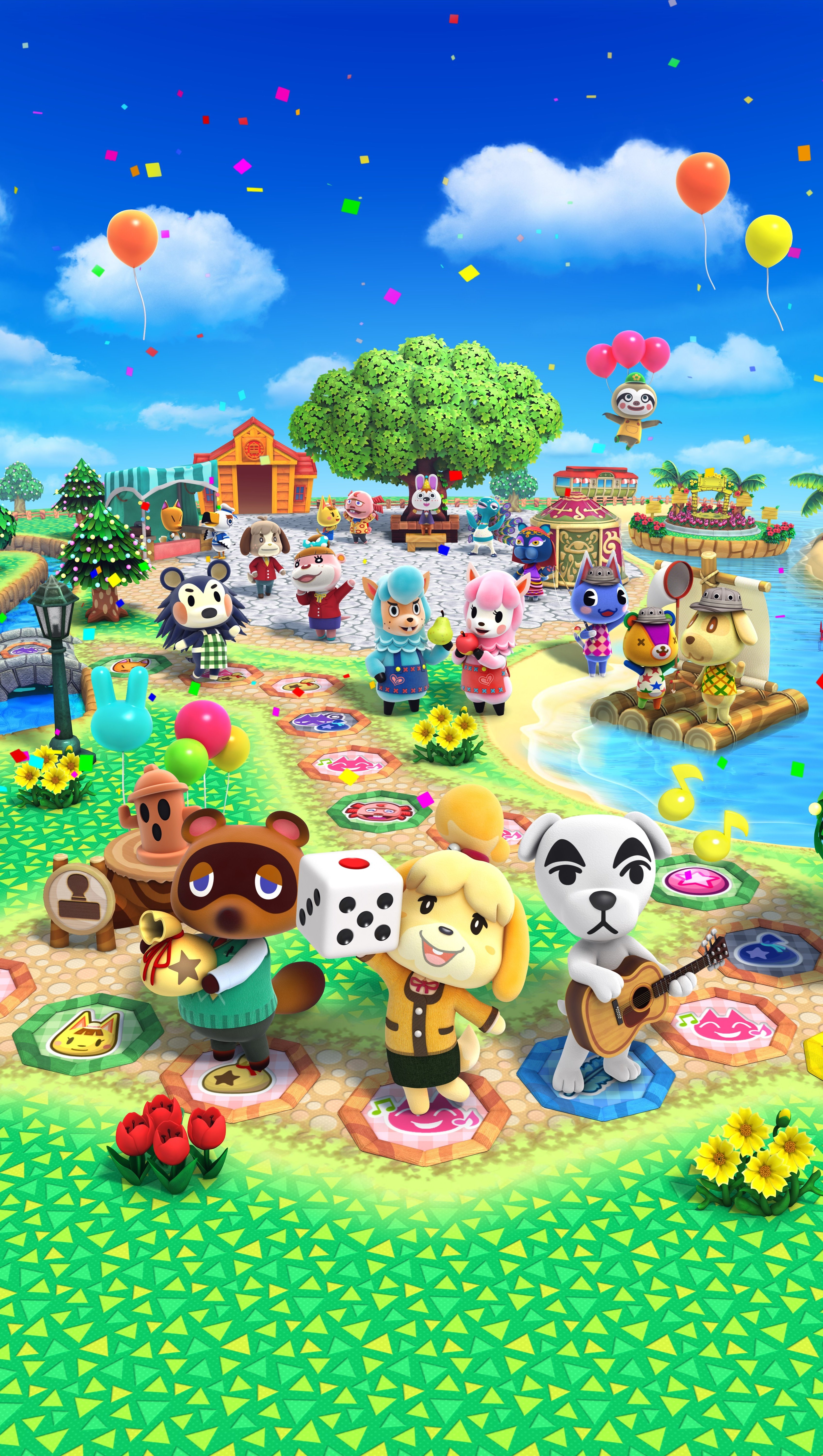 Wallpaper Animal Crossing: New Horizons Vertical