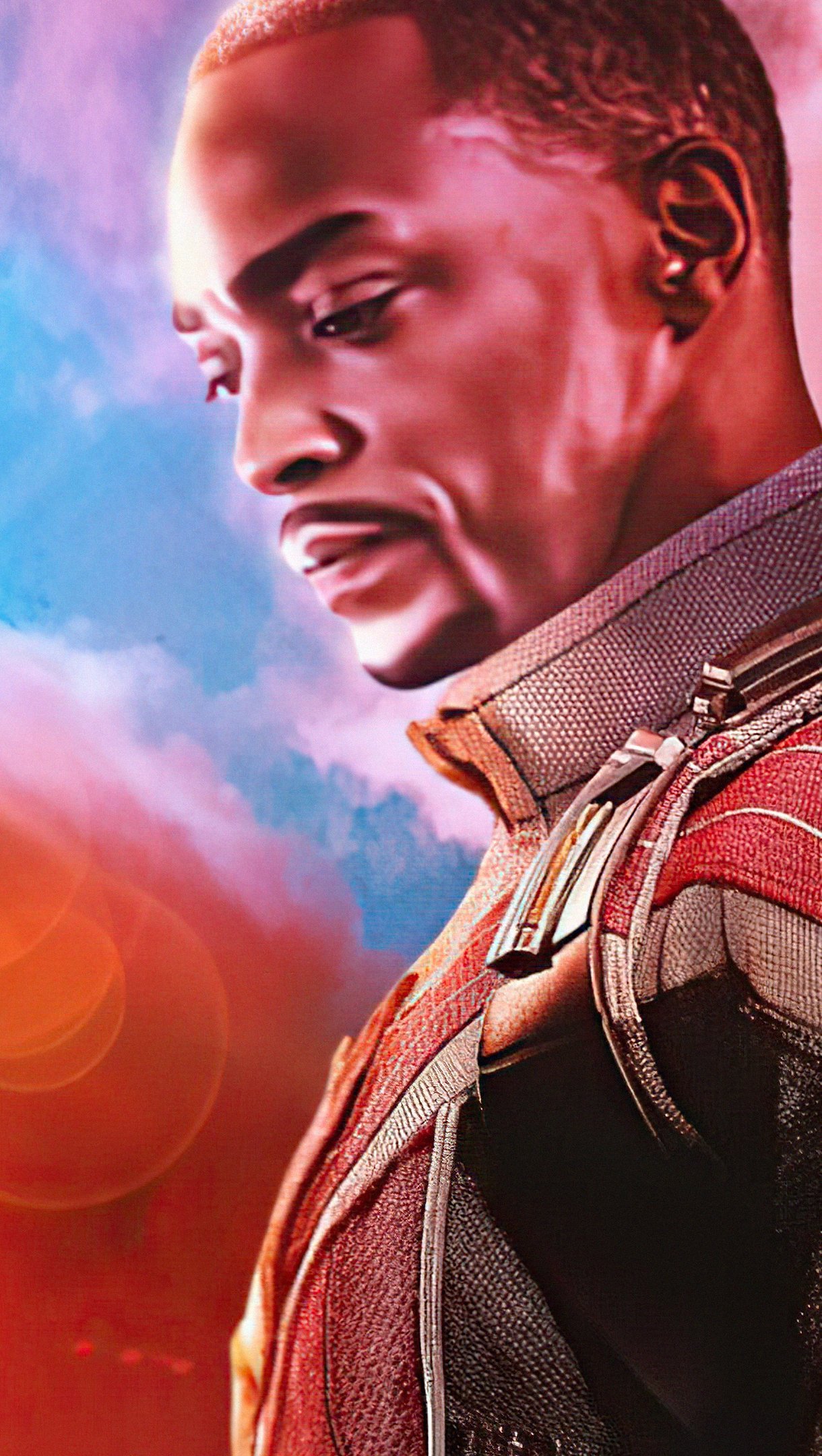 Wallpaper Anthony Mackie in The Falcon and the Winter Soldier Vertical