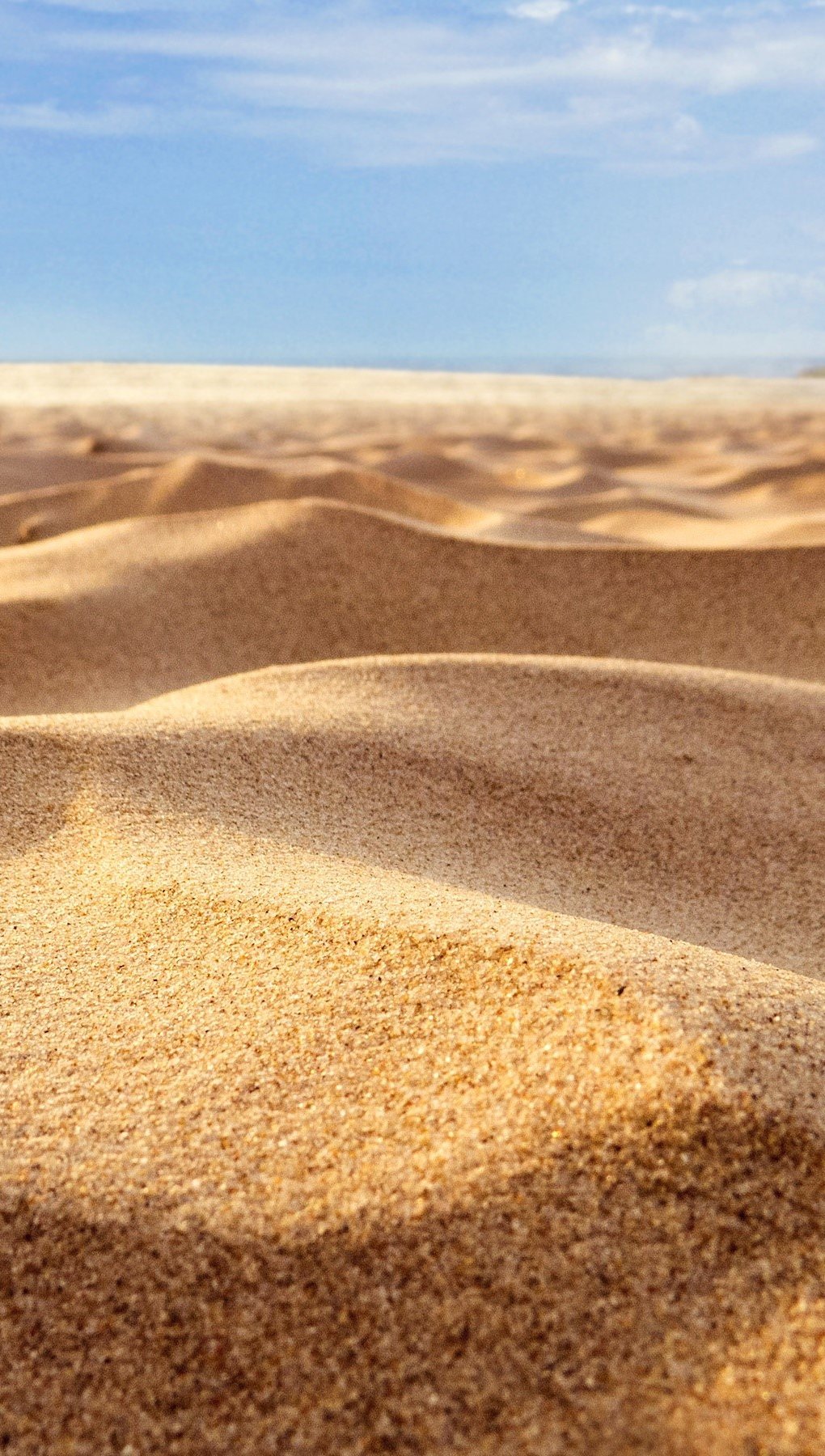 Wallpaper Desert sand Vertical