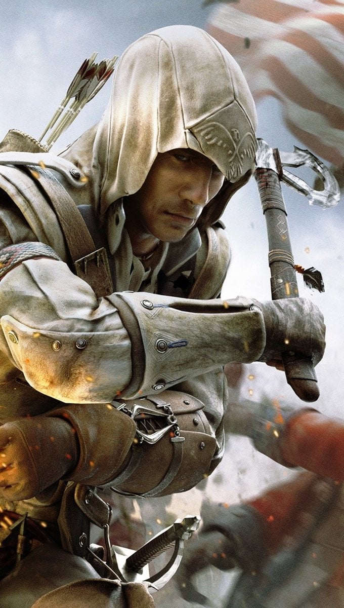 Wallpaper Assassin's Creed 3 Vertical