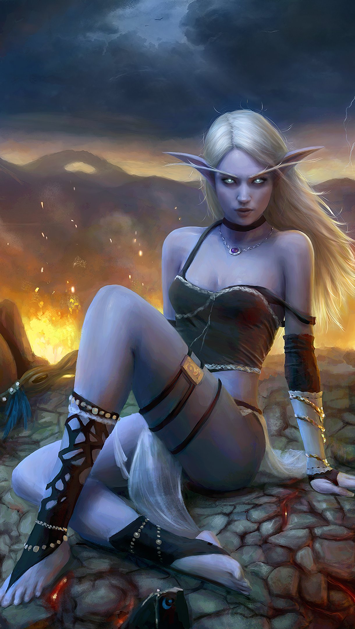 Fondos de pantalla Azralith de World of Warcraft Vertical