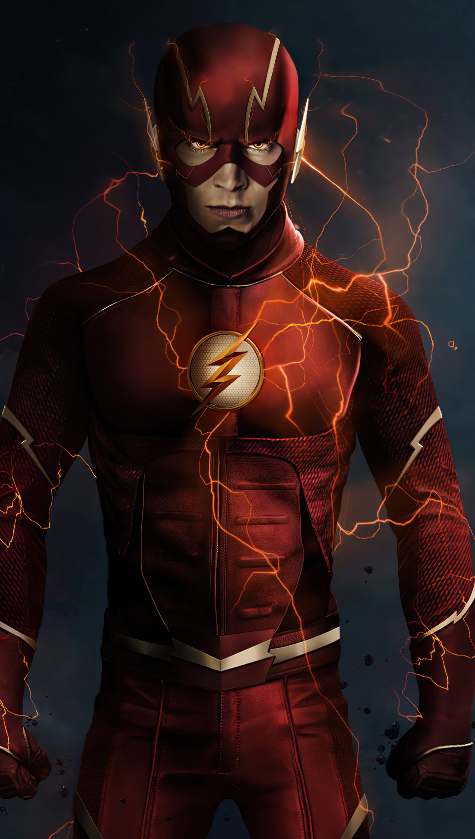 Wallpaper Barry Allen The Flash Vertical