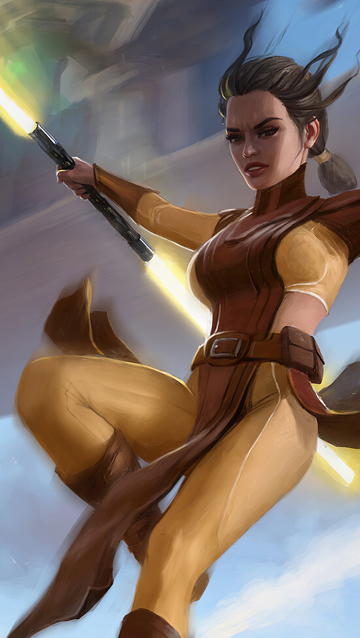 Bastila Shan from Star Wars: Knights of the Old Republic Wal