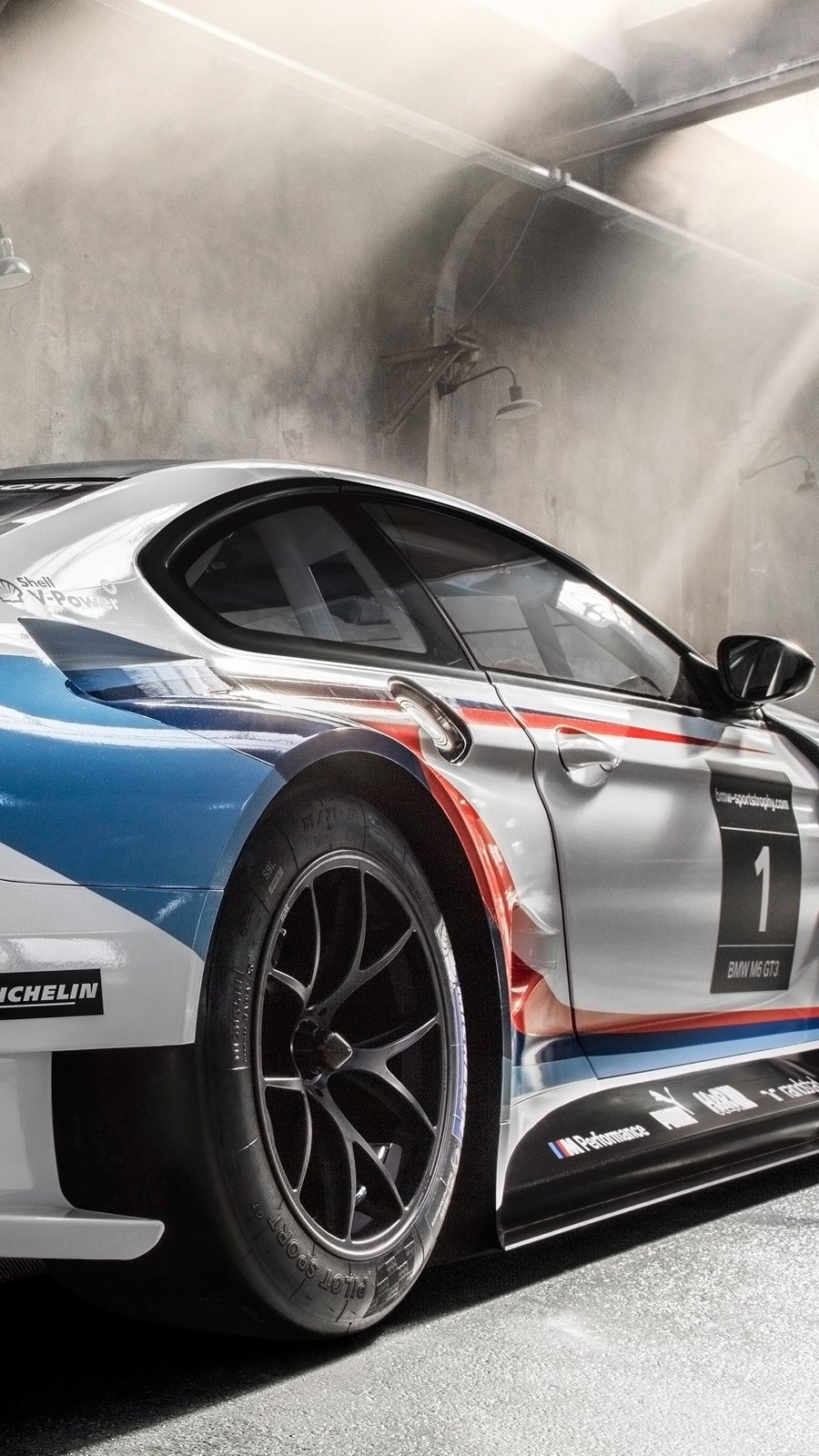 Fondos de pantalla BMW M6 GT3 Vertical