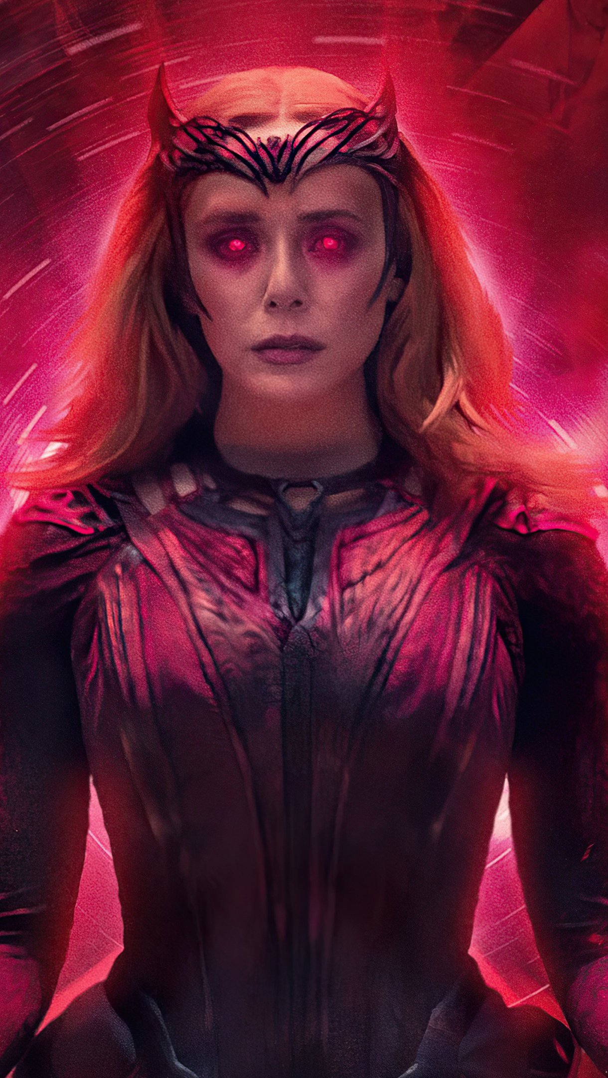 Wallpaper Scarlet Witch Doctor Strange Multiverse of madness Vertical