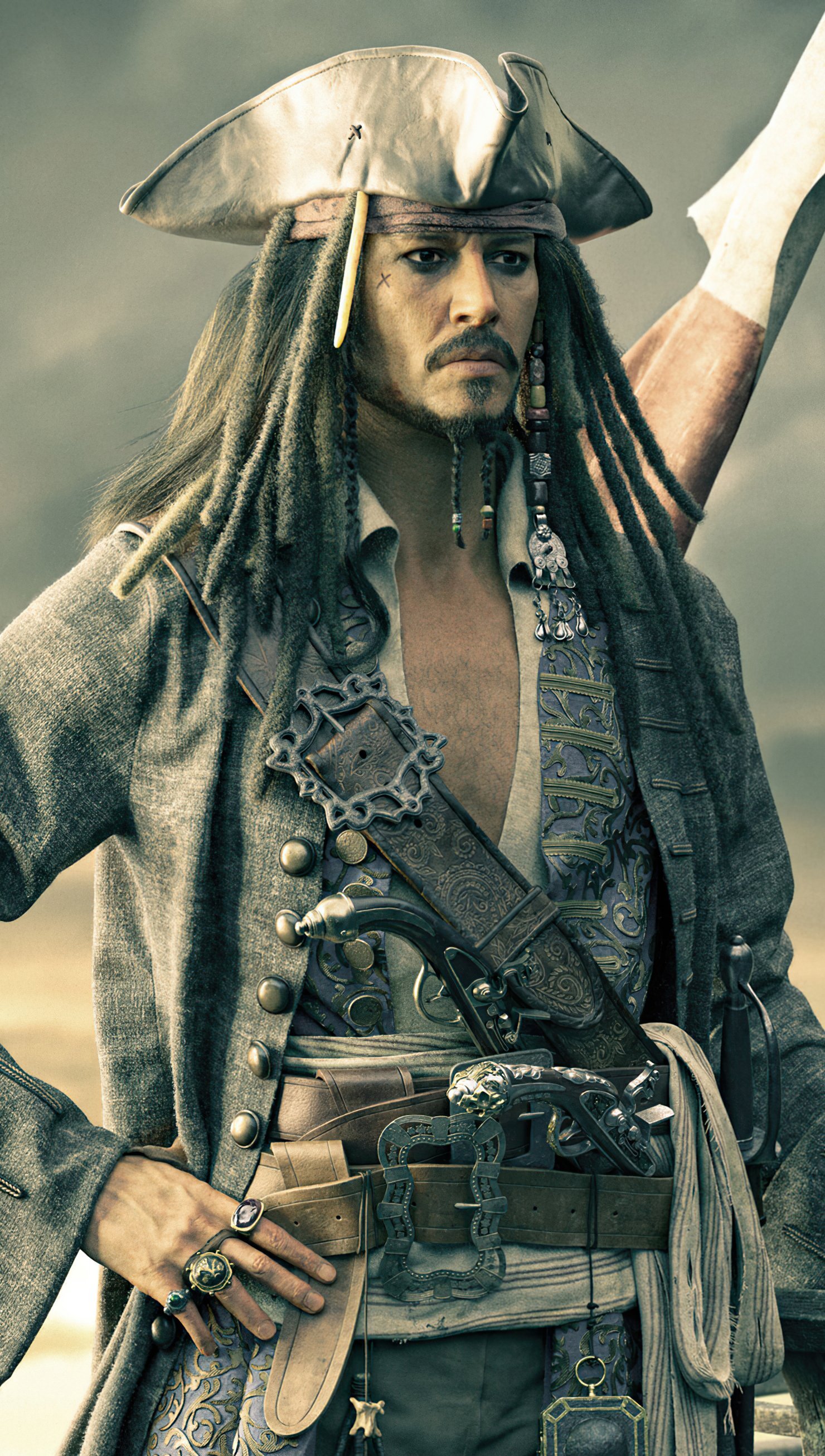 Fondos de pantalla Capitan Jack Sparrow Vertical