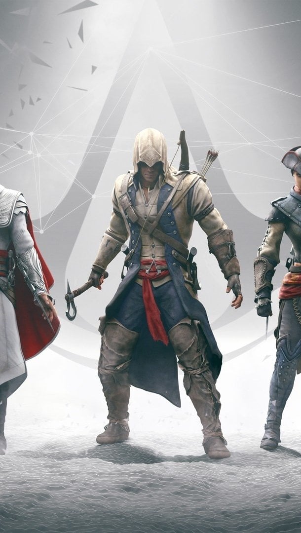 Fondos de pantalla Cinco años de Assassins Creed Vertical