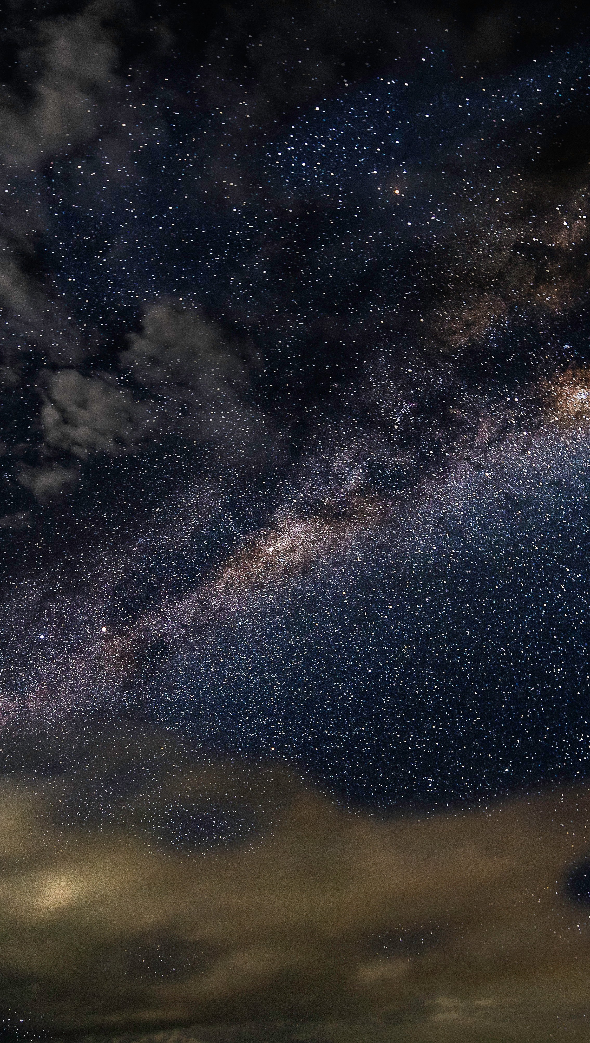 Wallpaper Constellations in Milky Way Vertical