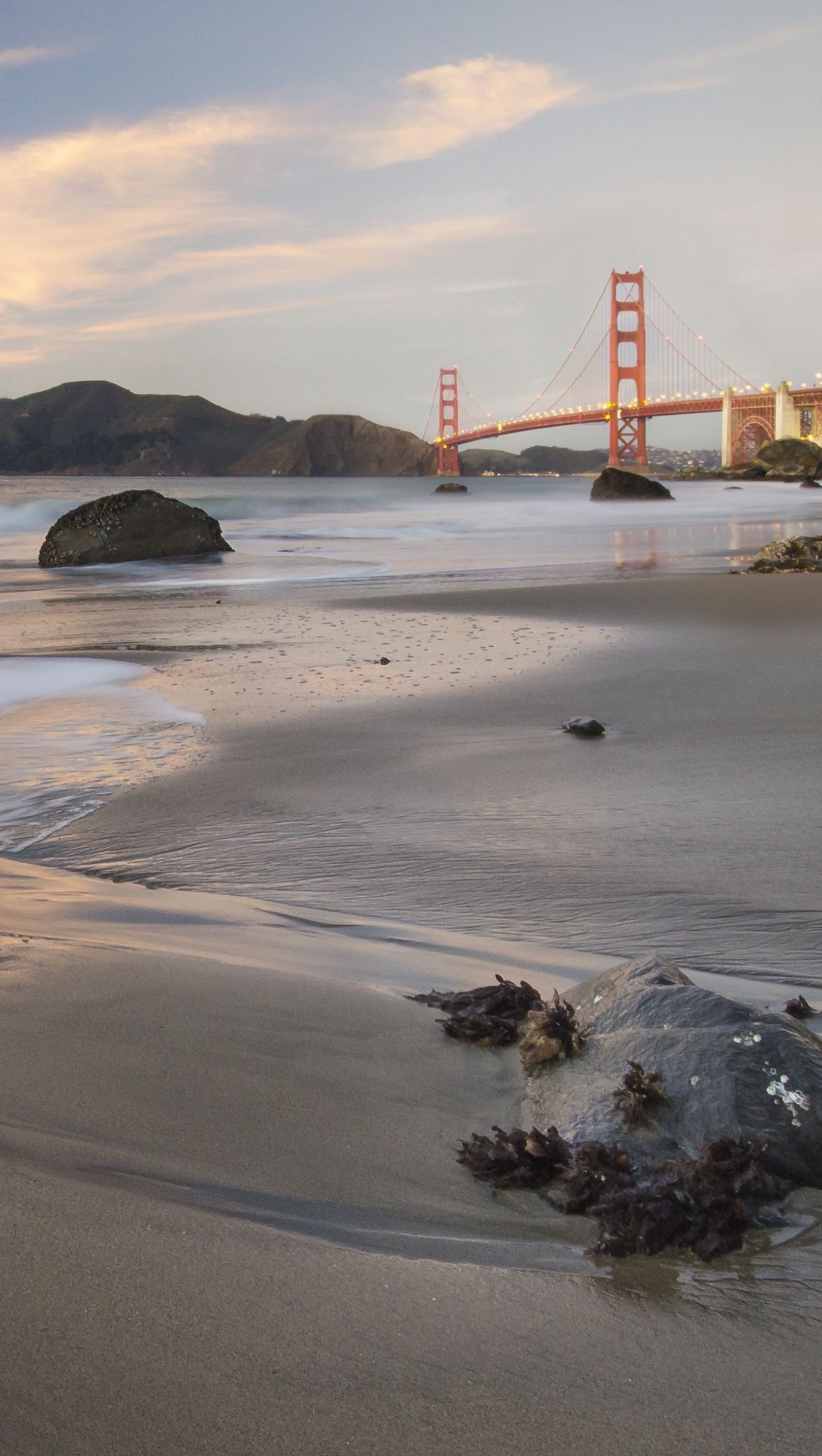 Fondos de pantalla Costa en San Francisco Vertical