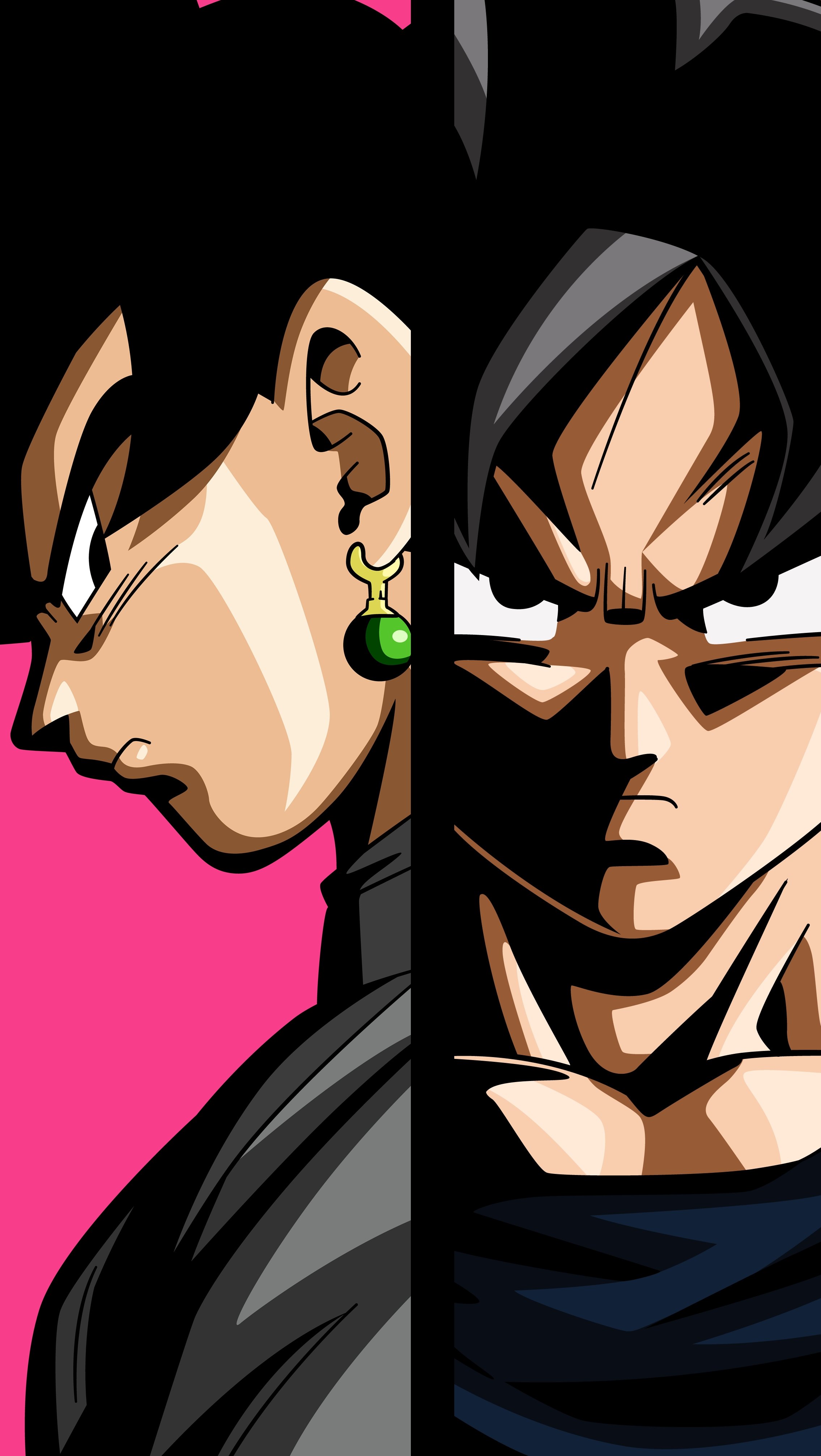 Dragon Ball Super, Mai, Black Goku, Goku, Zamasu y Future Trunks Saga Anime  Fondo de pantalla ID:3049