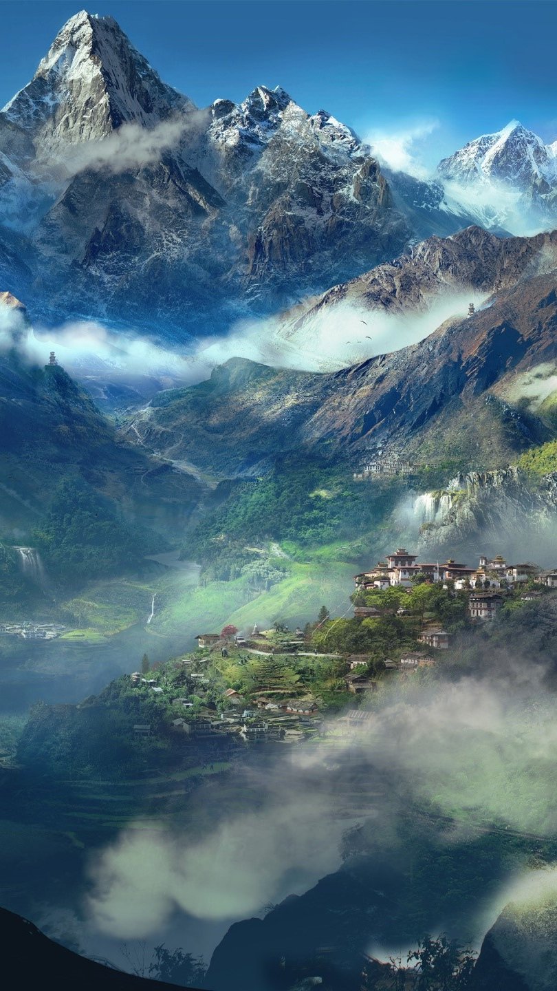 Fondos de pantalla El Himalaya en Far Cry Vertical