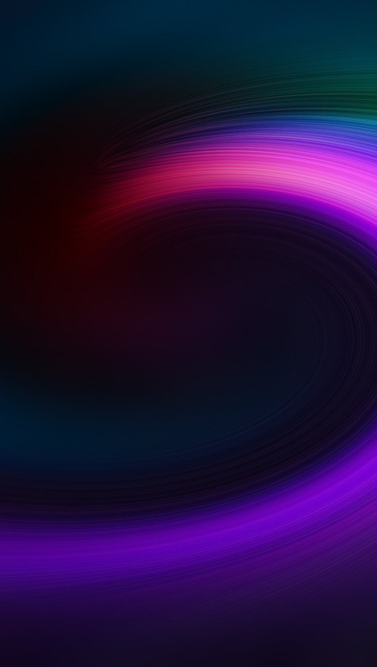Fondos de pantalla Espiral de colores abtracto Vertical