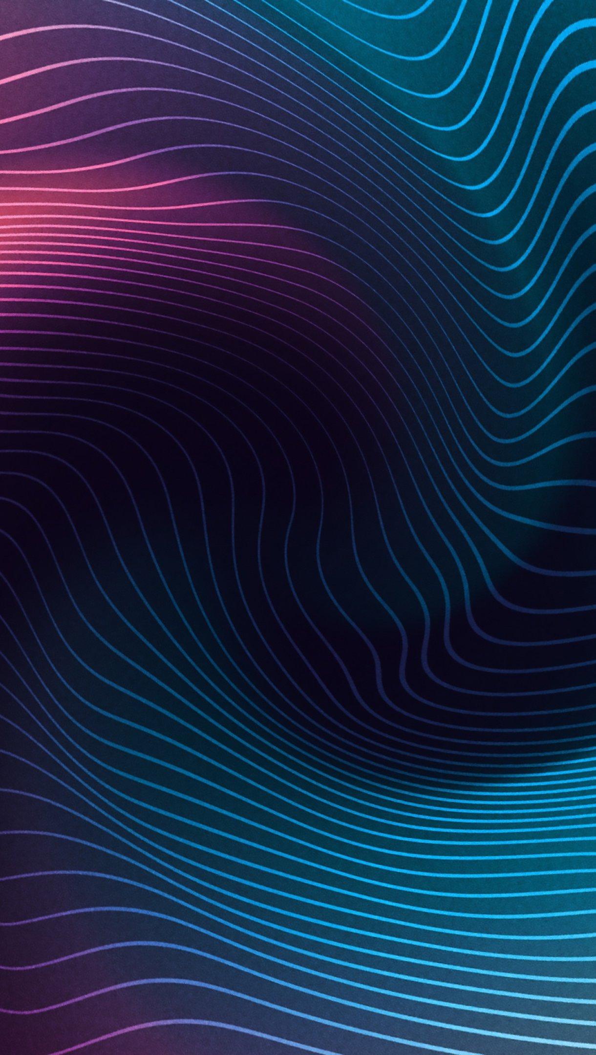 Fondos de pantalla Espiral deformada en rosa y azul Vertical