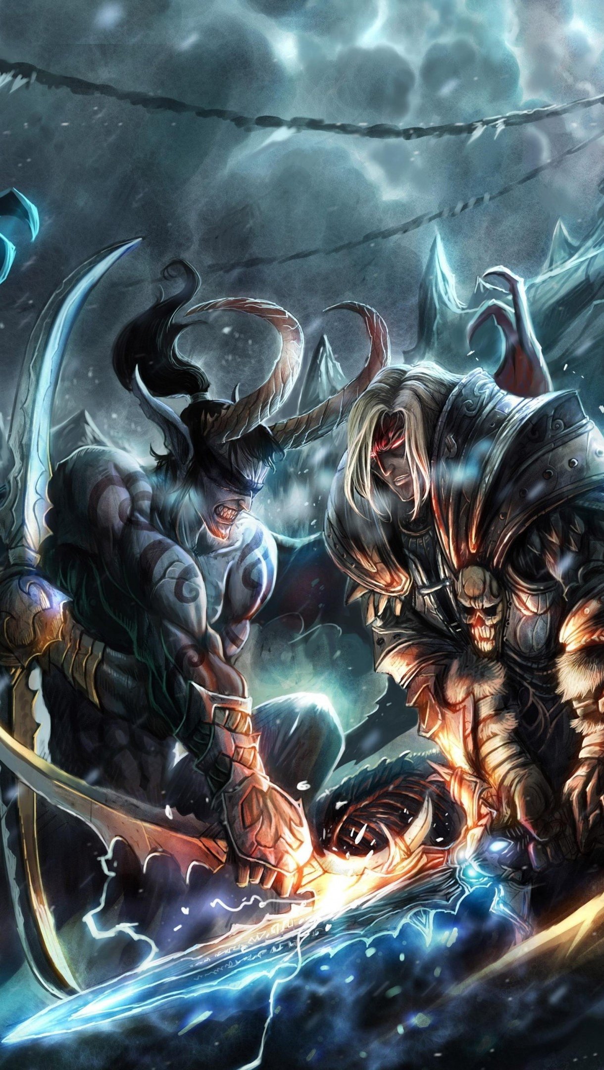 Wallpaper Fanart Warcraft 3 Vertical