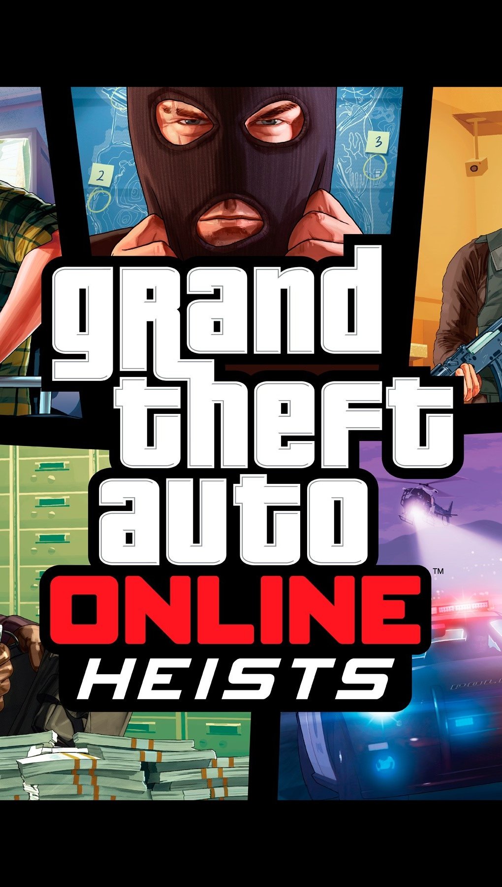 Wallpaper Grand Theft Auto Online Heists Vertical