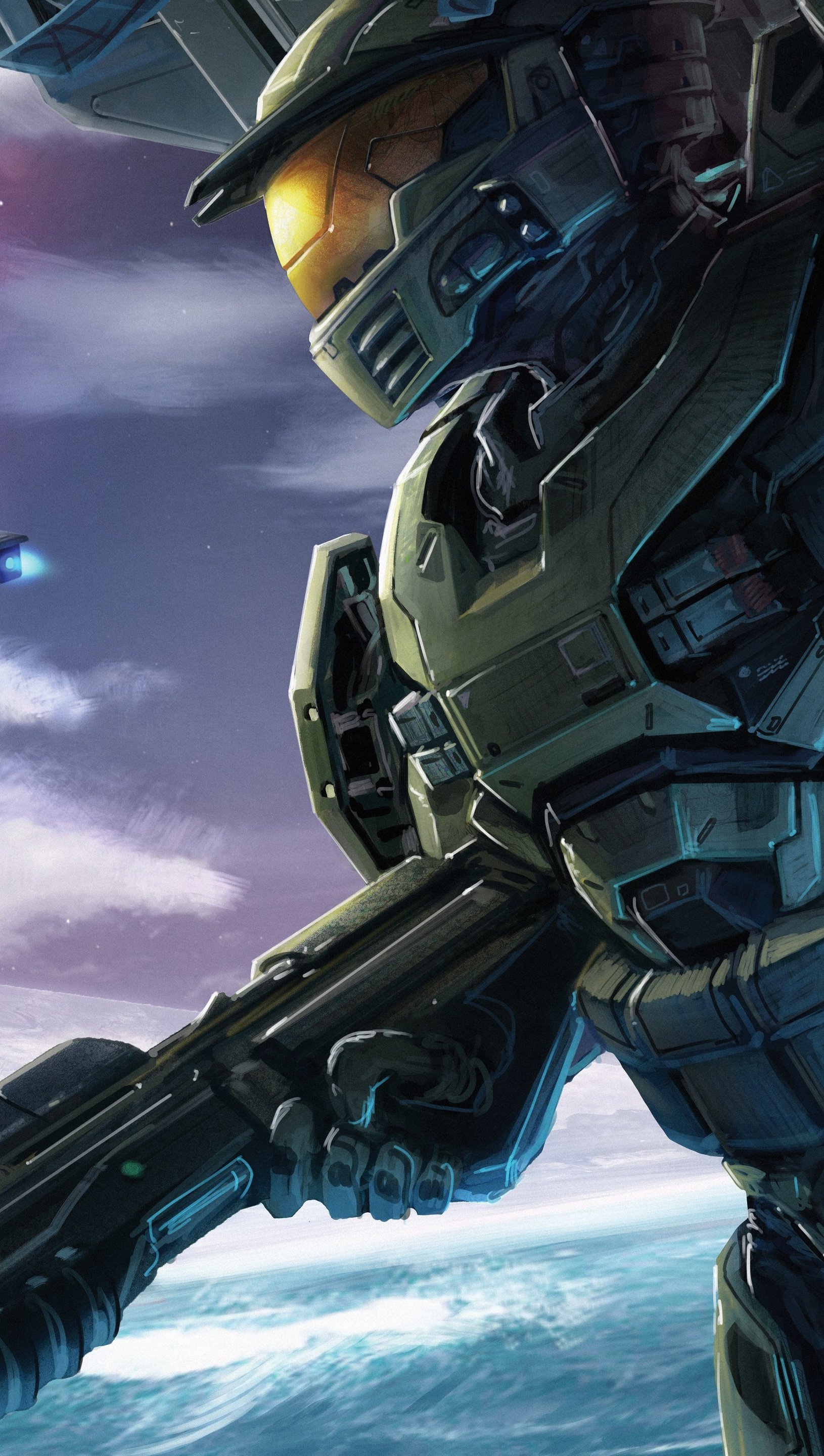 Fondos de pantalla Halo Conflict Artwork Vertical