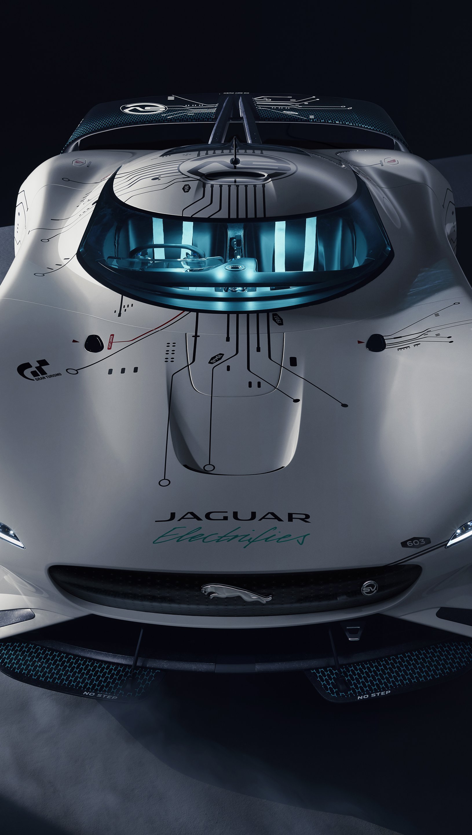 Fondos de pantalla Jaguar Vision Gran Turismo SV Vertical