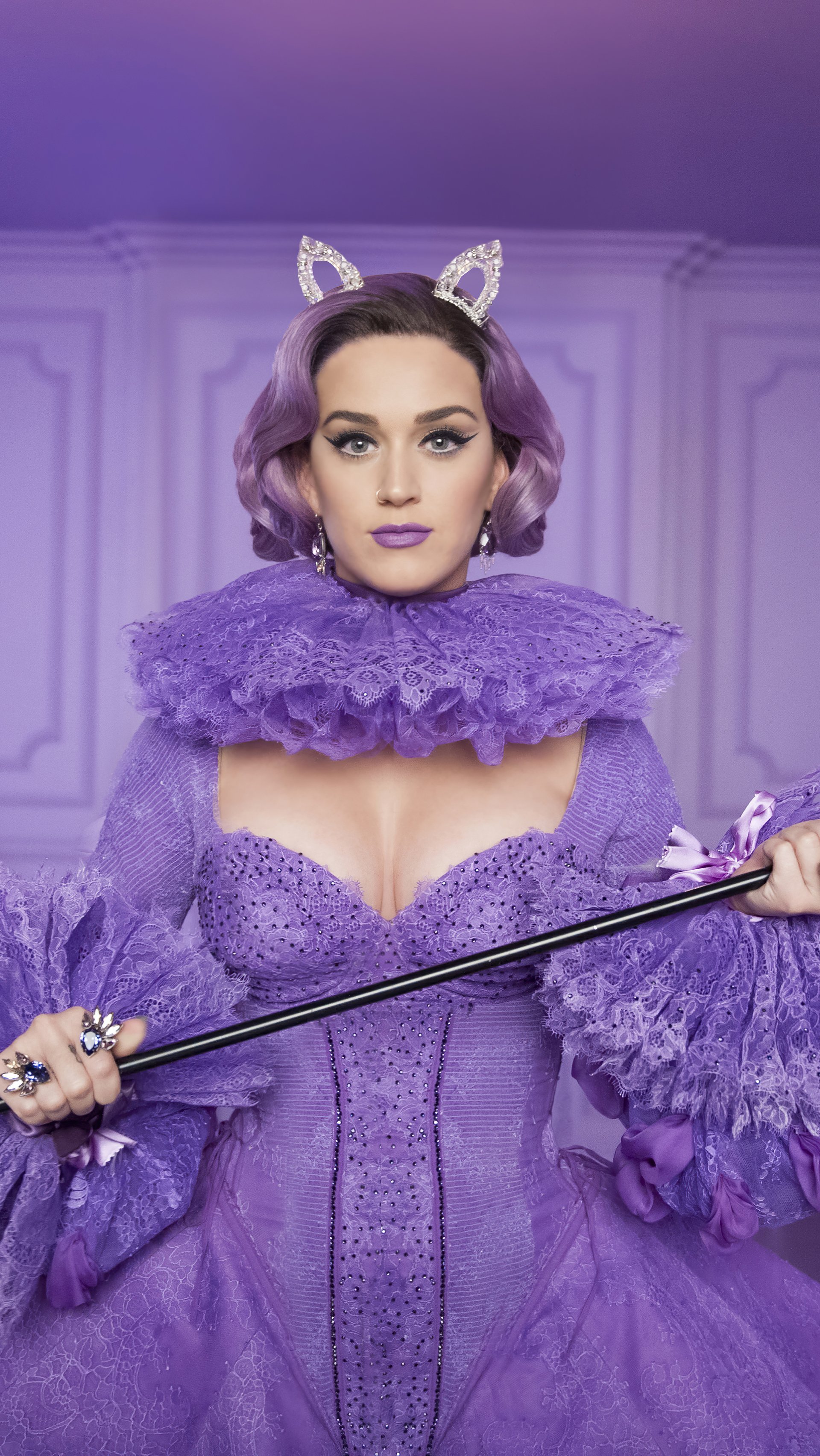 Wallpaper Katy Perry for Covergirl Vertical