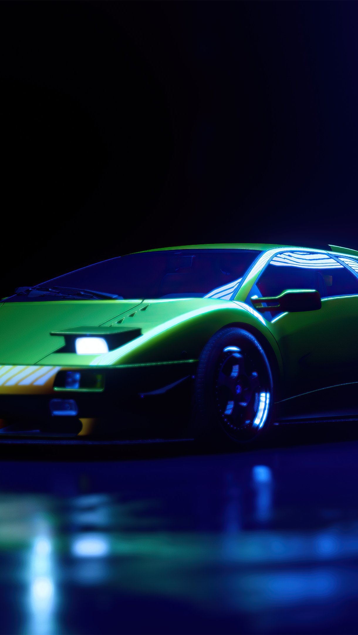 Fondos de pantalla Lamborghini Diablo SC Need for Speed Vertical