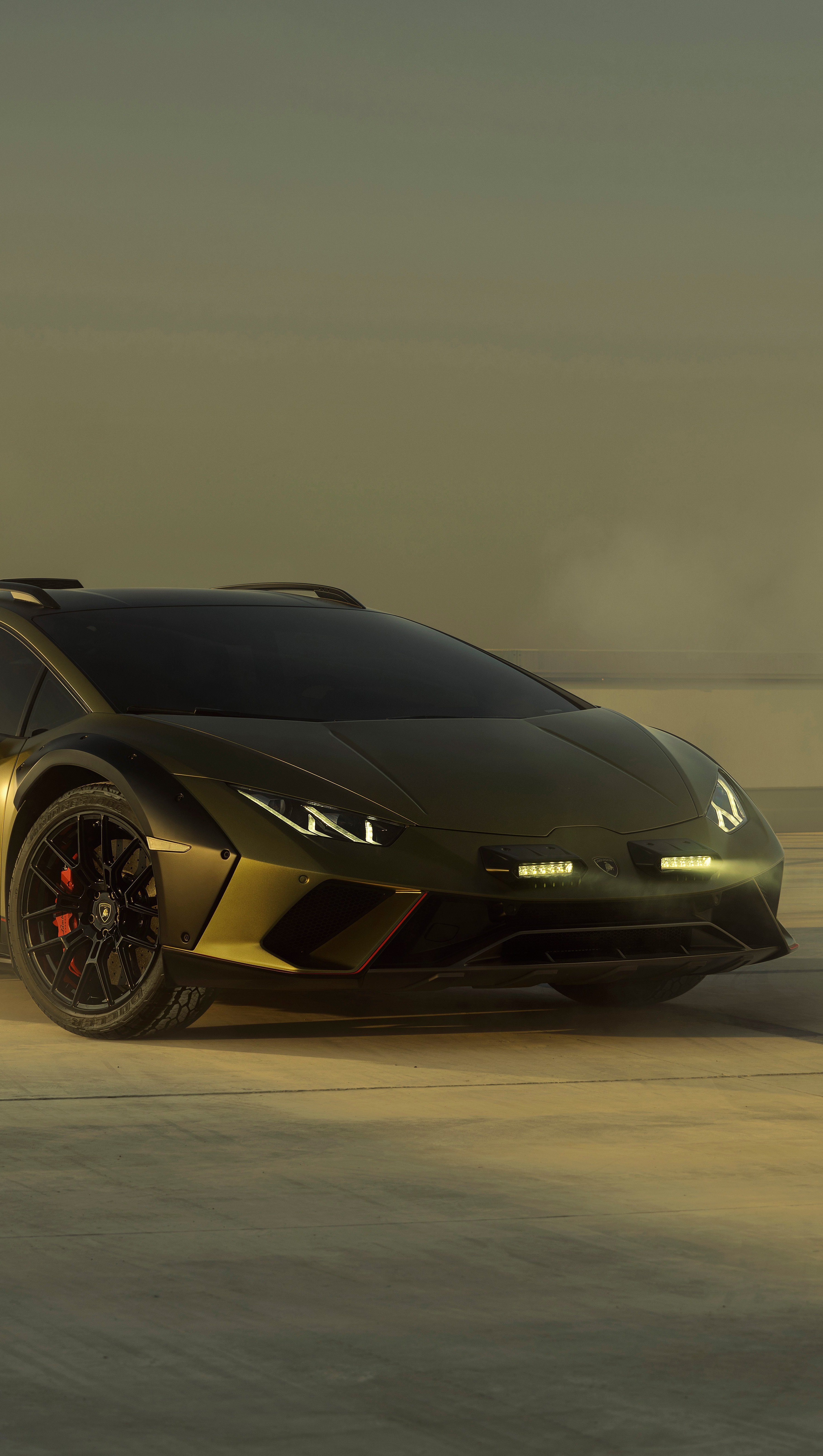 Fondos de pantalla Lamborghini Huracan Sterrato Vertical