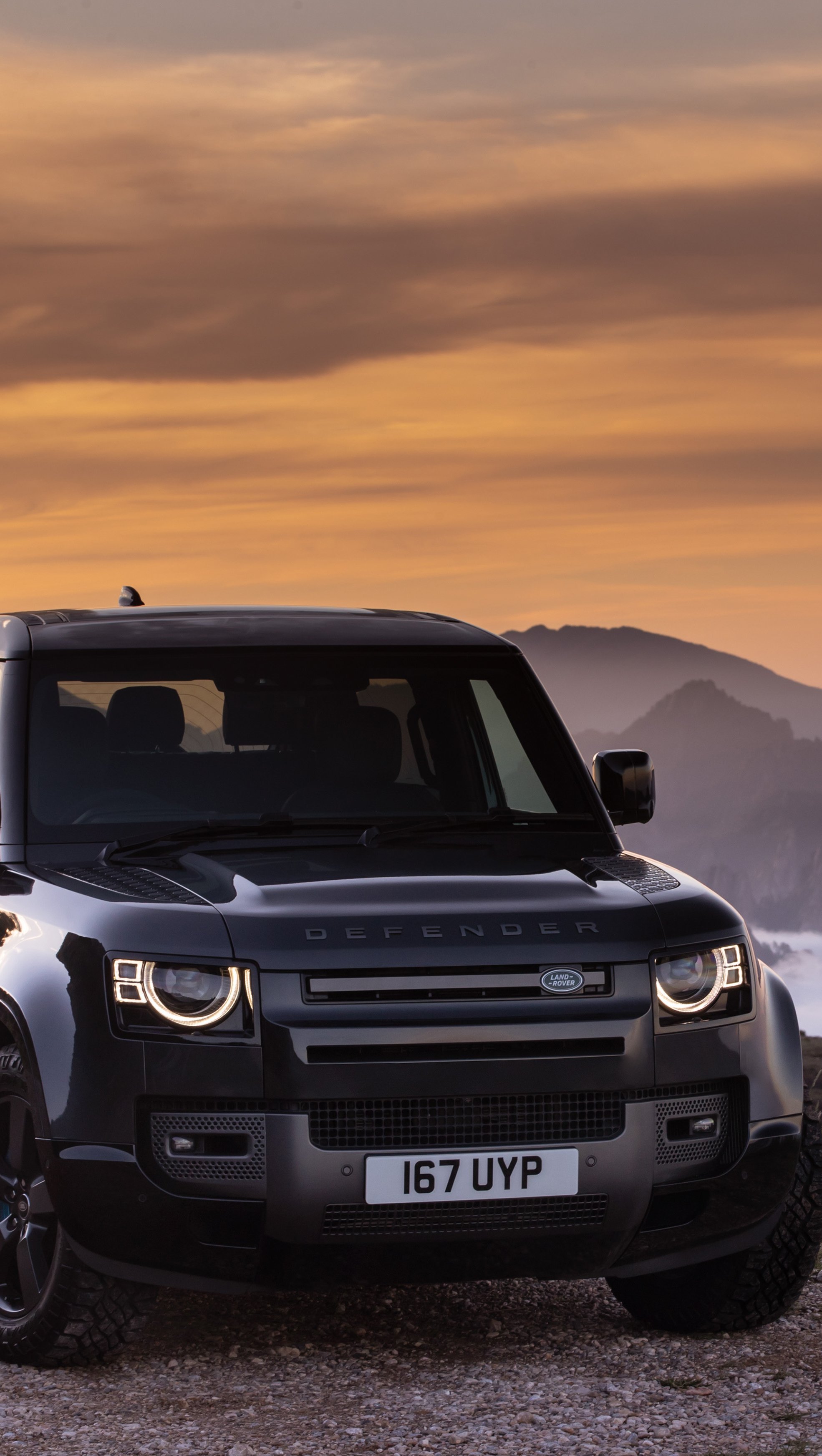 Fondos de pantalla Land Rover Defender 90 V8 Vertical