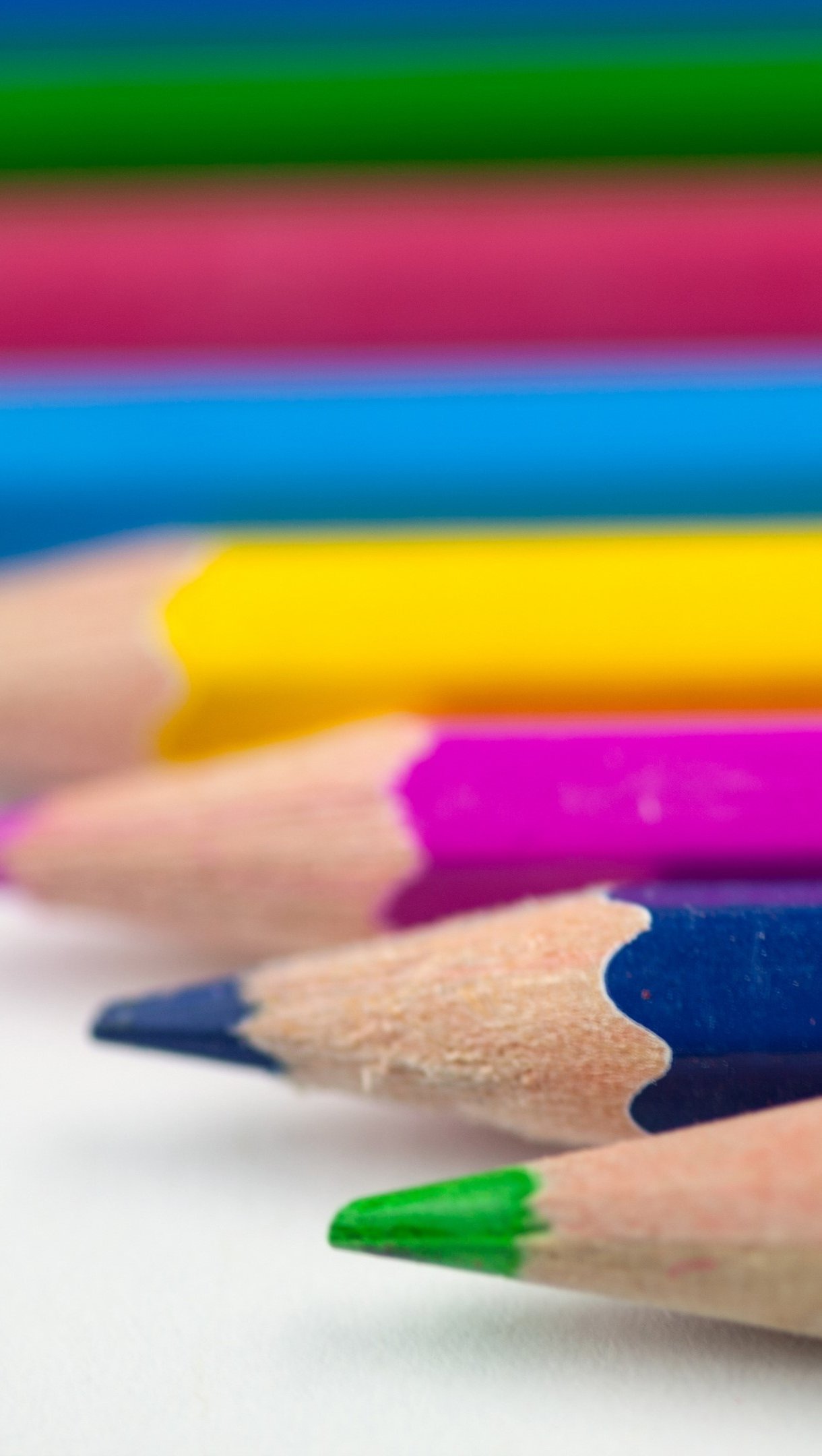 Wallpaper Colored pencils Vertical