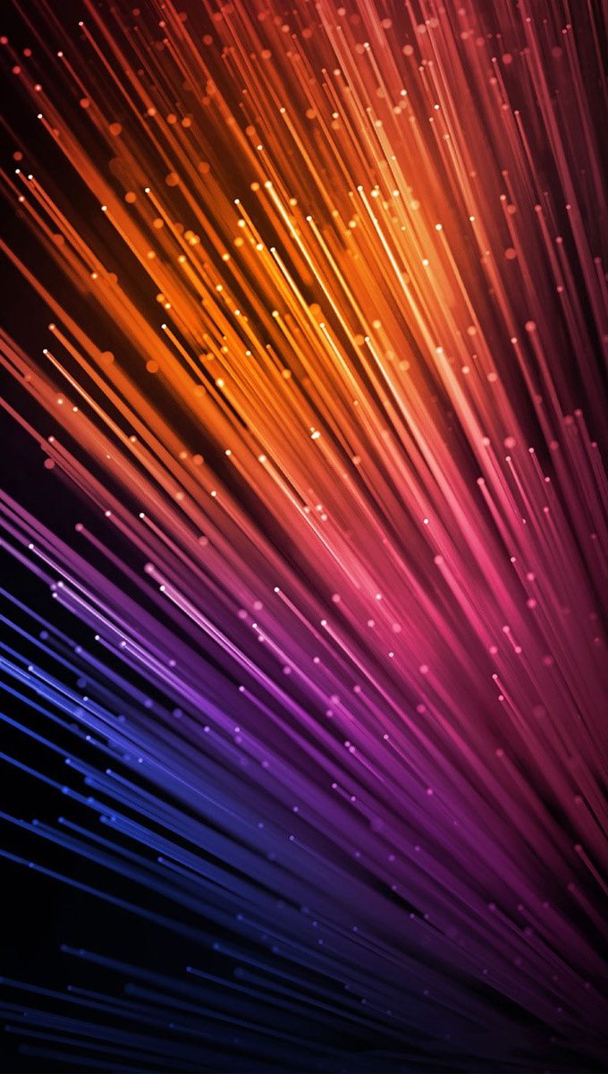 Wallpaper Lines with colored lights Vertical