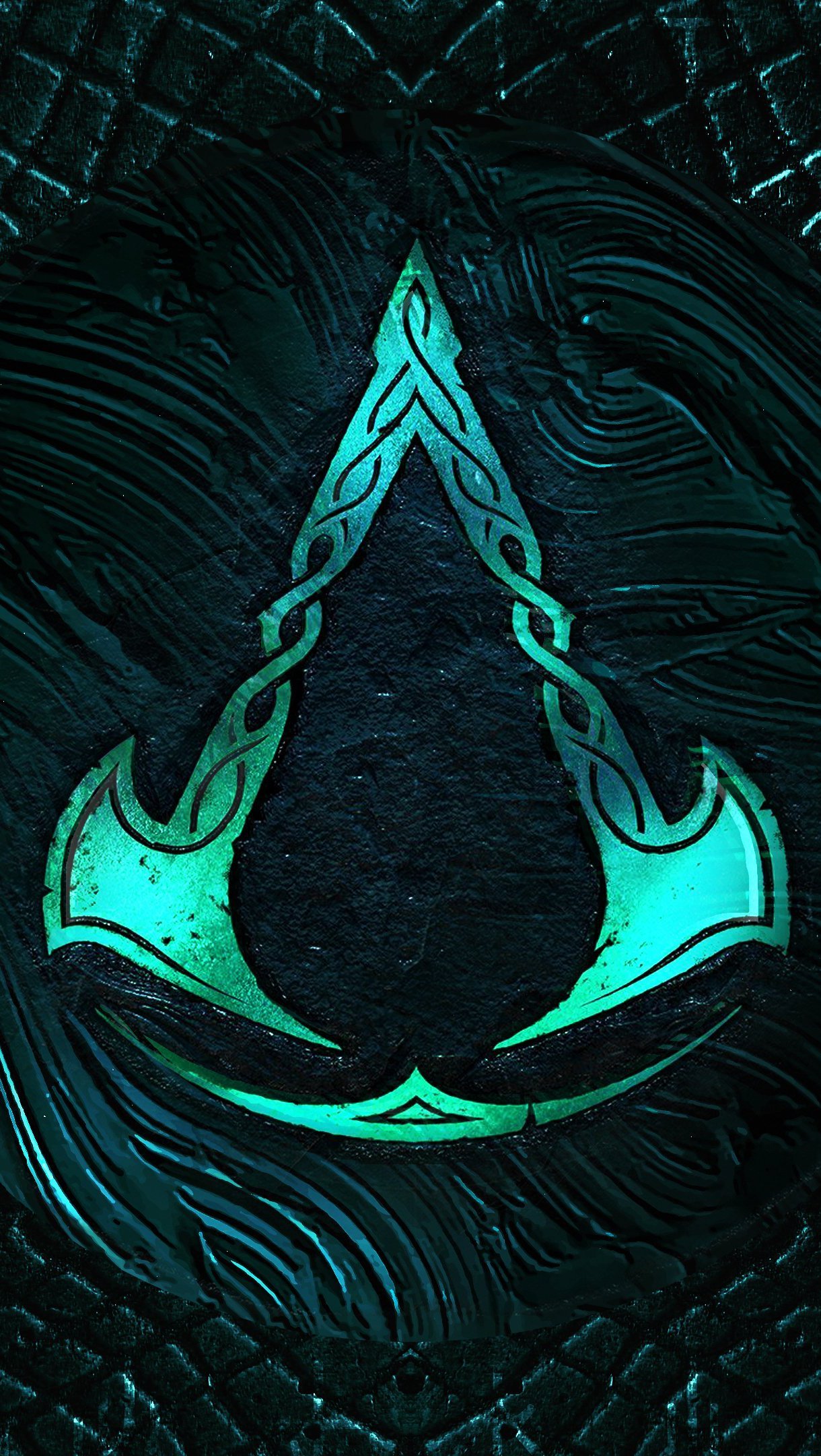 Fondos de pantalla Logo de Assassins creed Valhalla Vertical