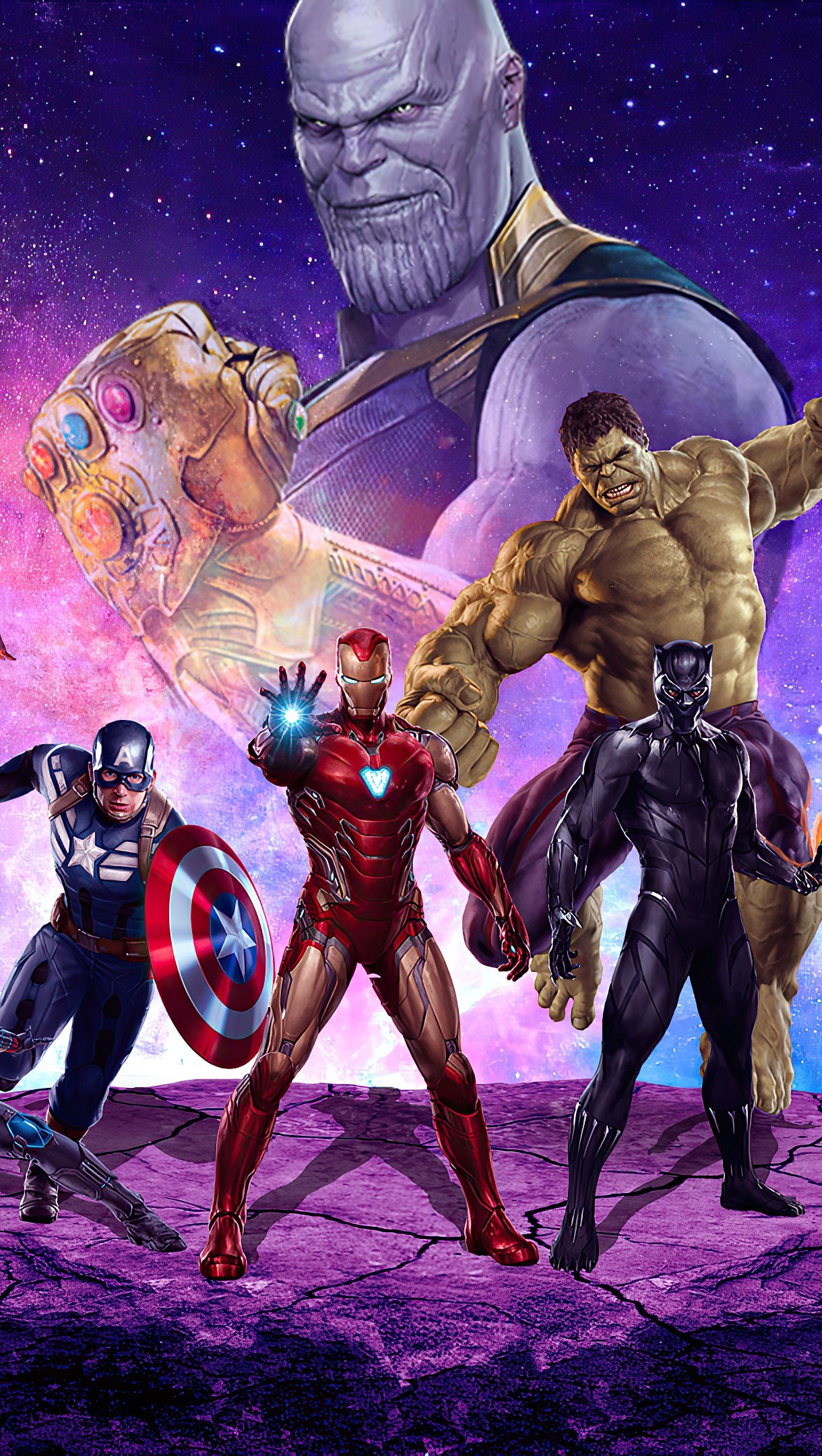 Wallpaper Avengers together Vertical