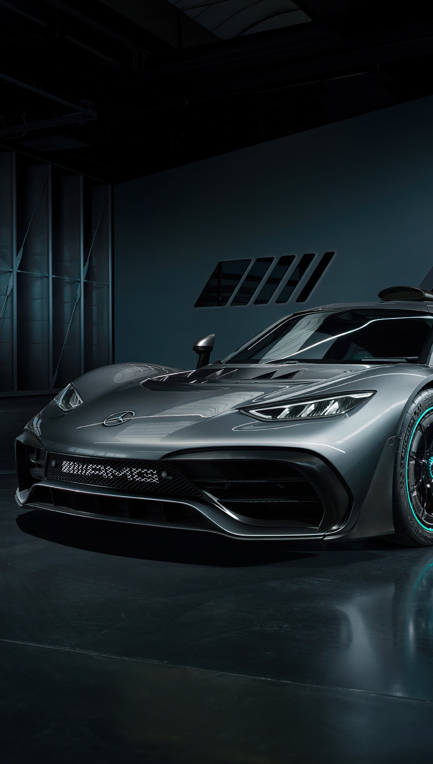 Wallpaper Mercedes AMG project one Vertical