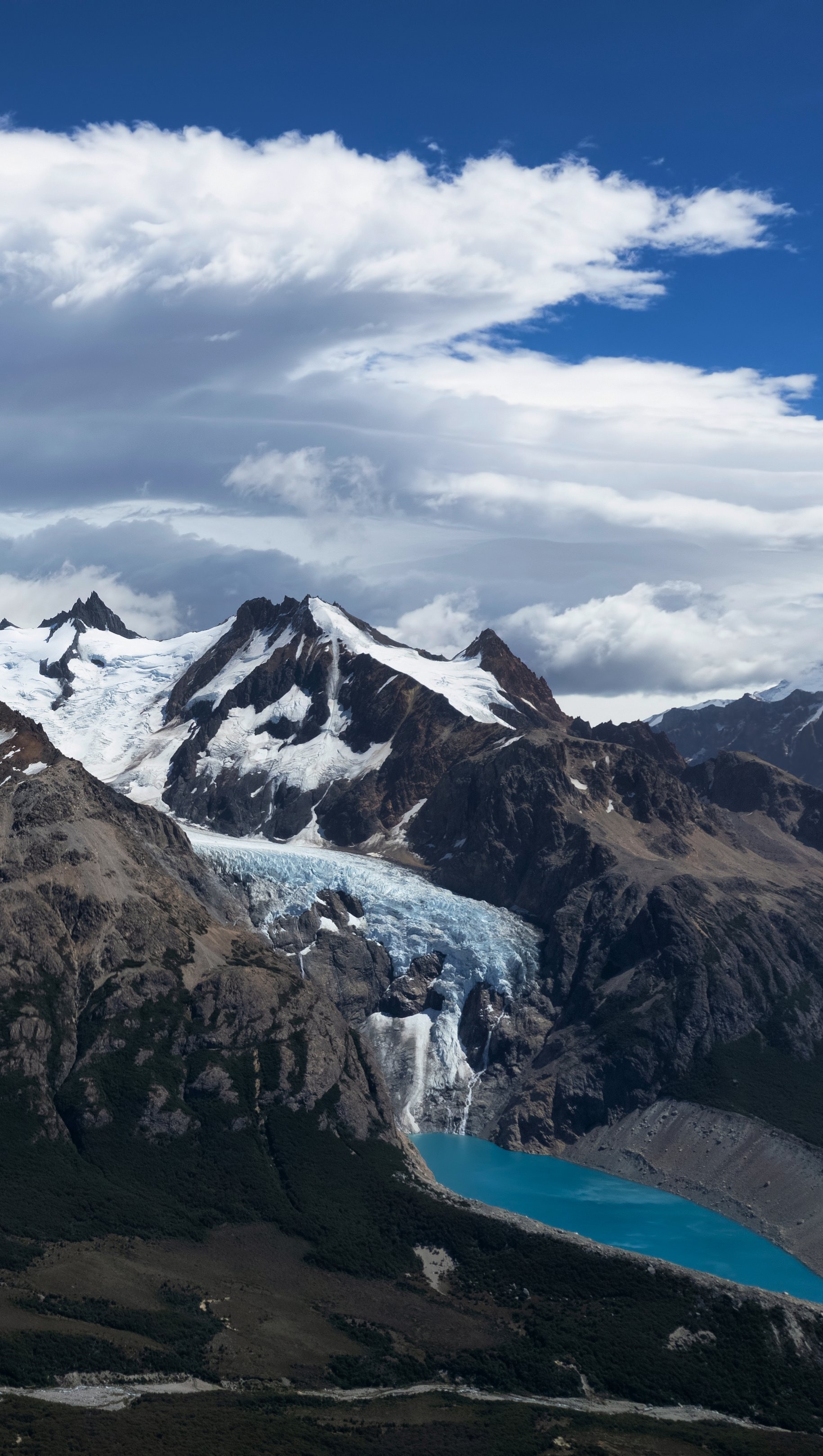 Wallpaper Mountains from Patagonia Argentina Vertical