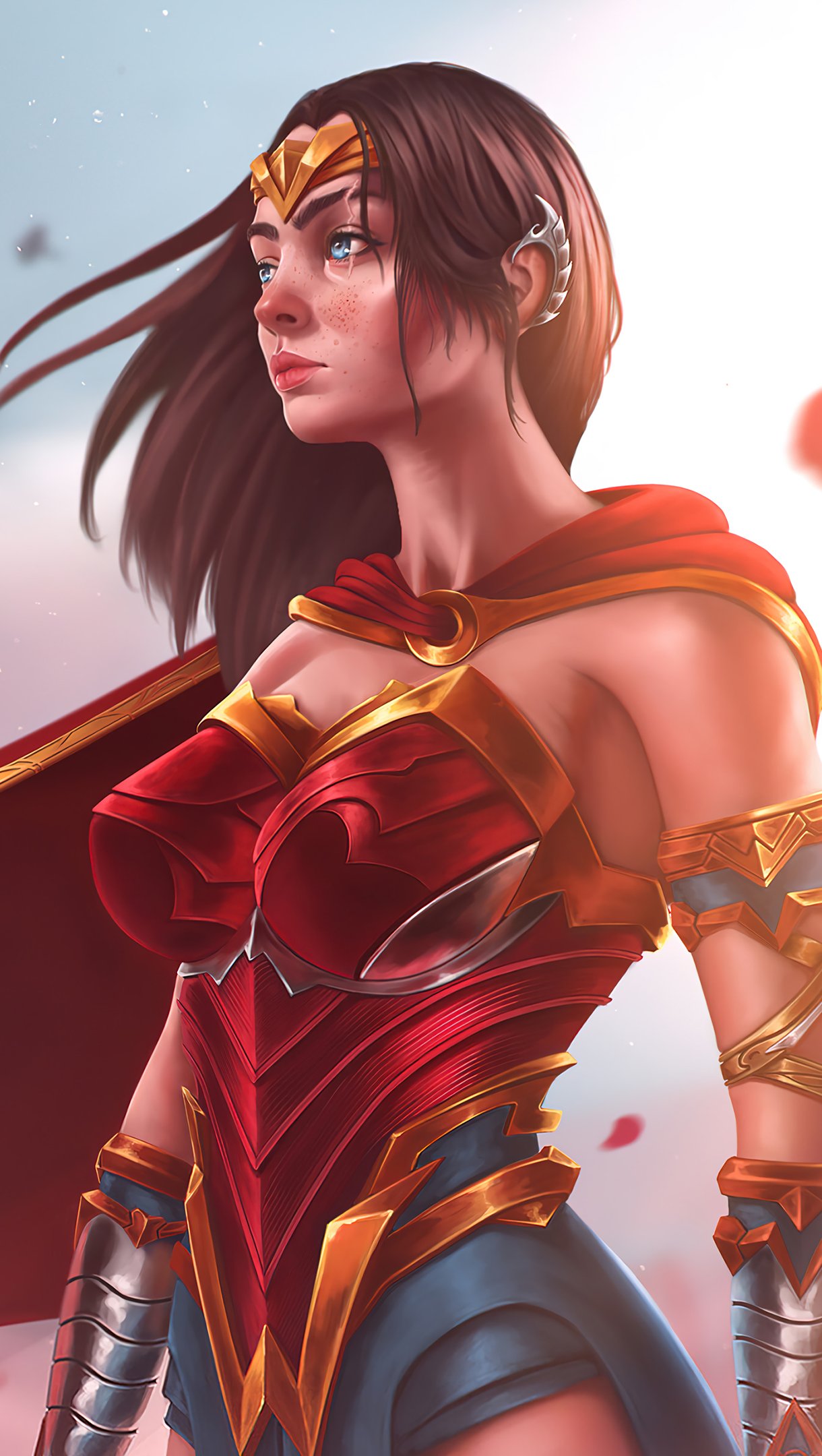 Wonder Woman Superhero DC Fanart Wallpaper 4k Ultra HD ID:10144