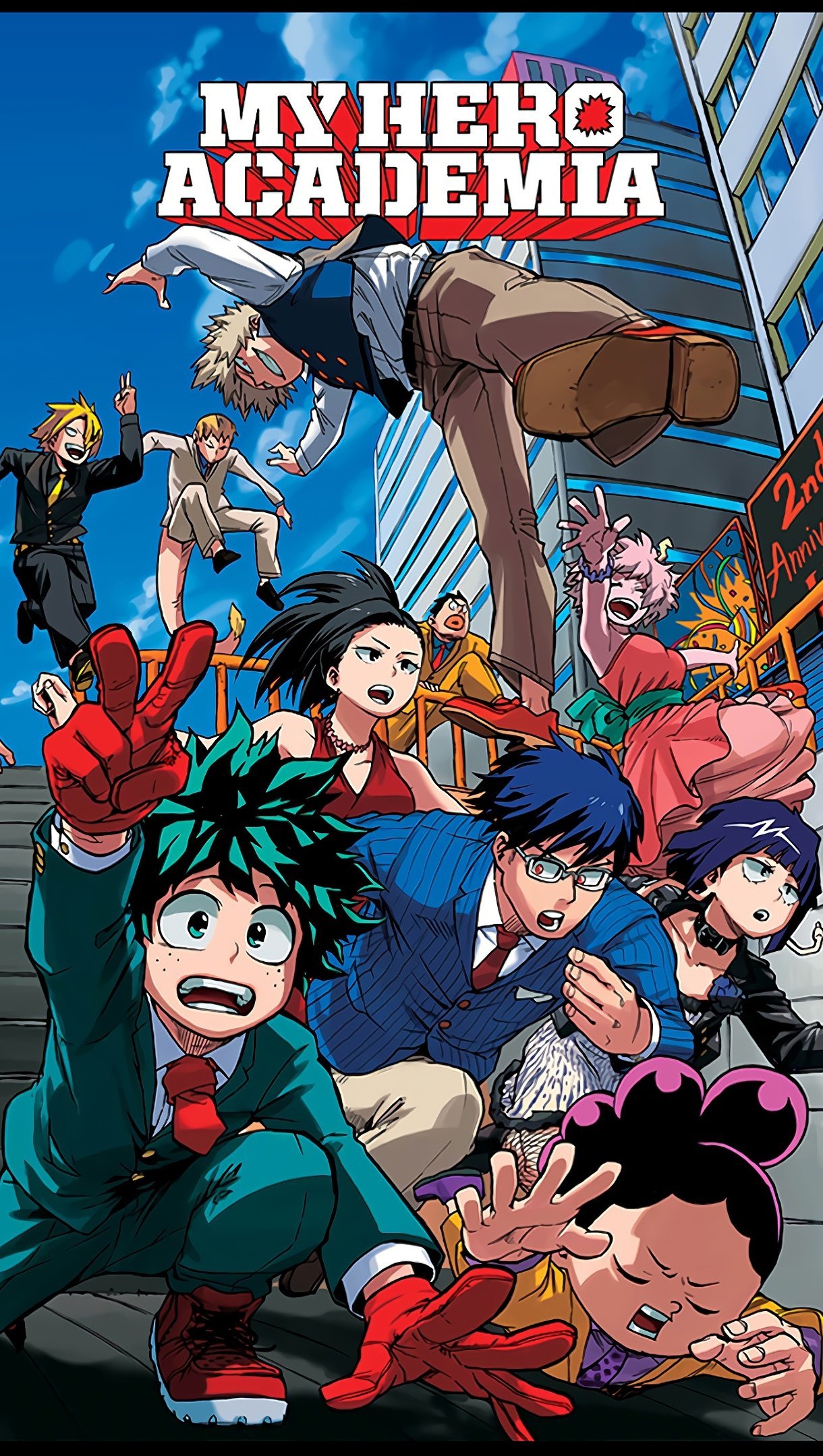 Anime Wallpaper My Hero Academia Characters Cover Vertical
