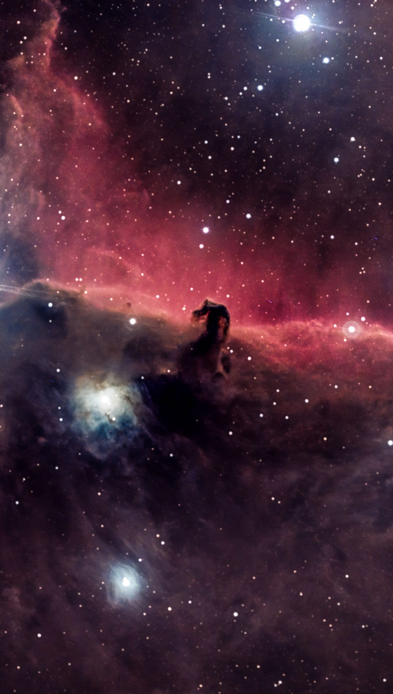 Fondos de pantalla Nebula en Galaxia Vertical