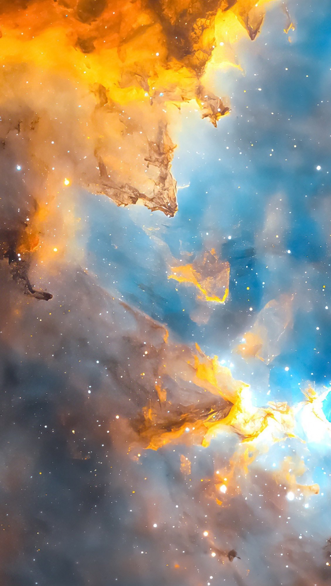 Wallpaper Nebula Vertical