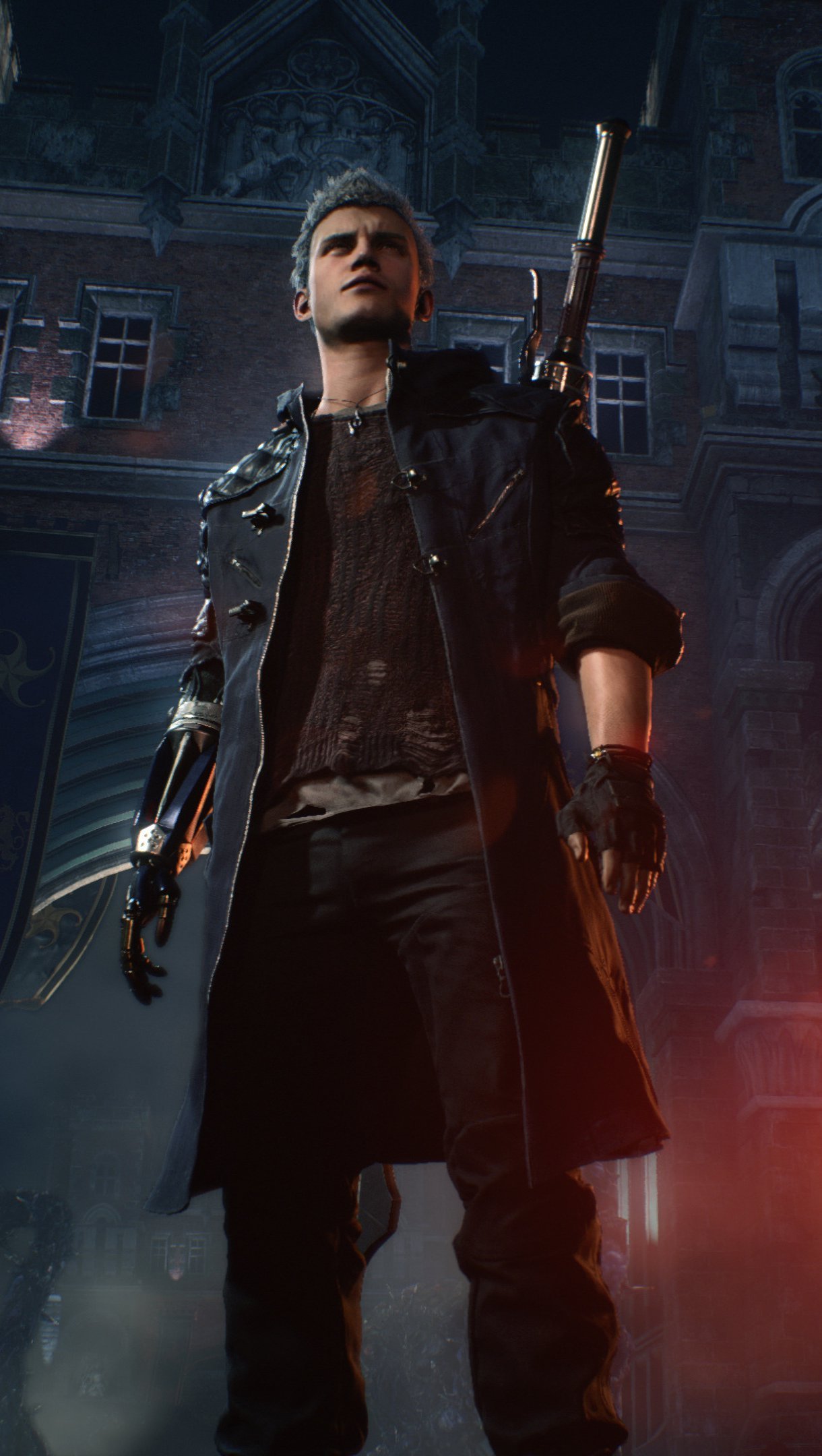 Wallpaper Nero from Devil May Cry 5 Vertical