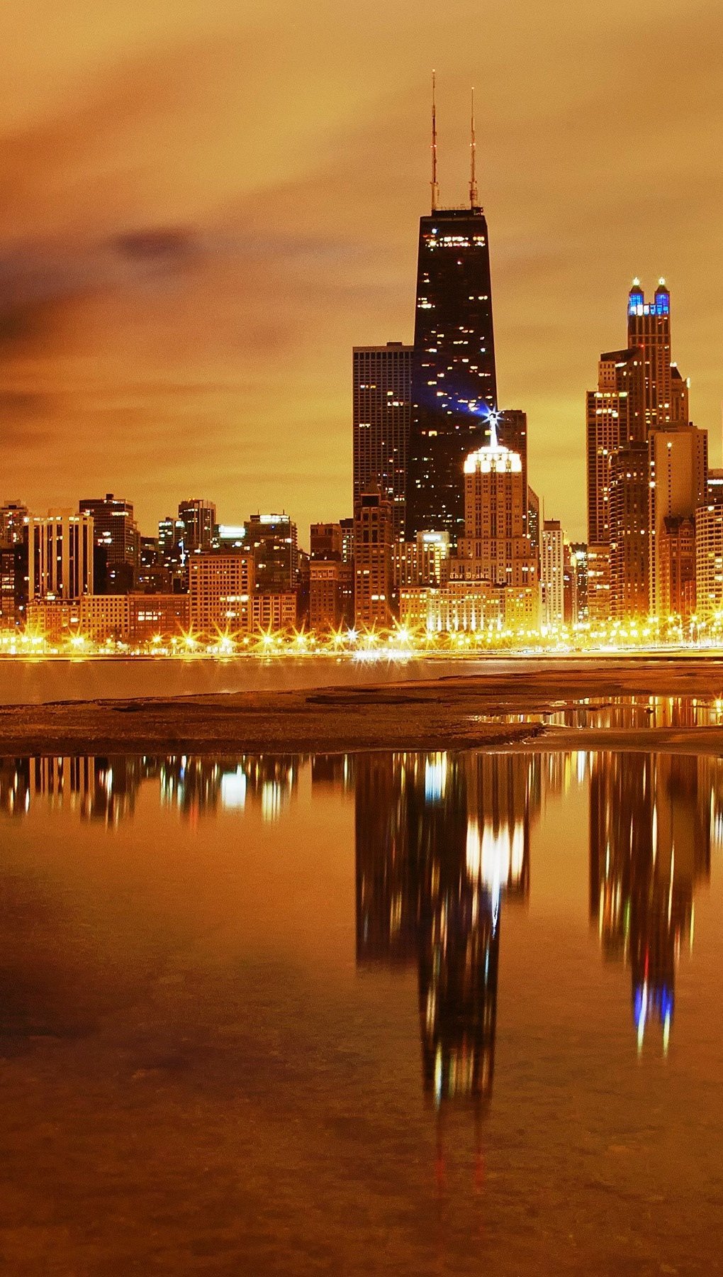 Fondos de pantalla Noches en Chicago Vertical
