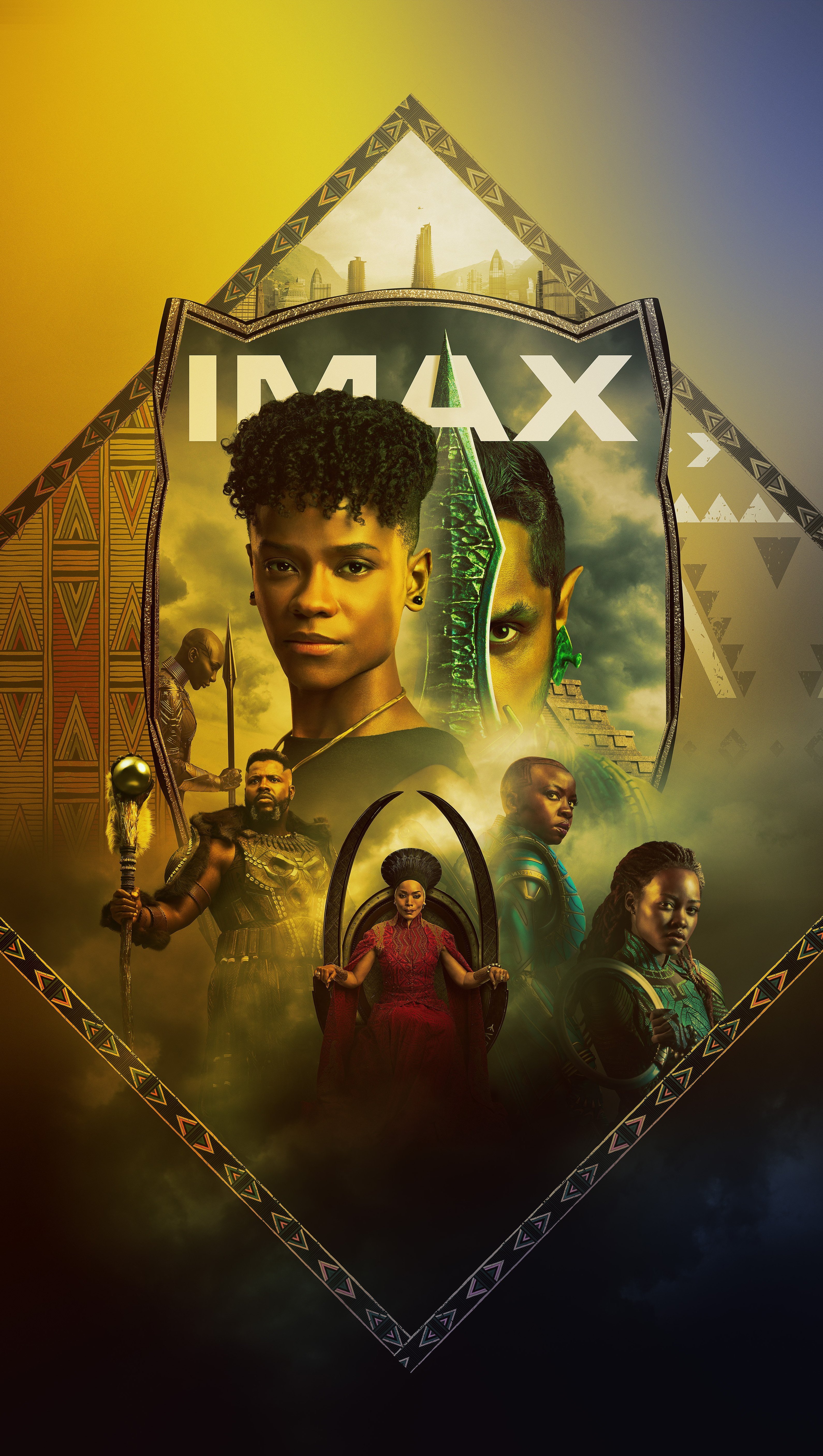 Fondos de pantalla Pantera Negra 2 IMAX Poster Vertical