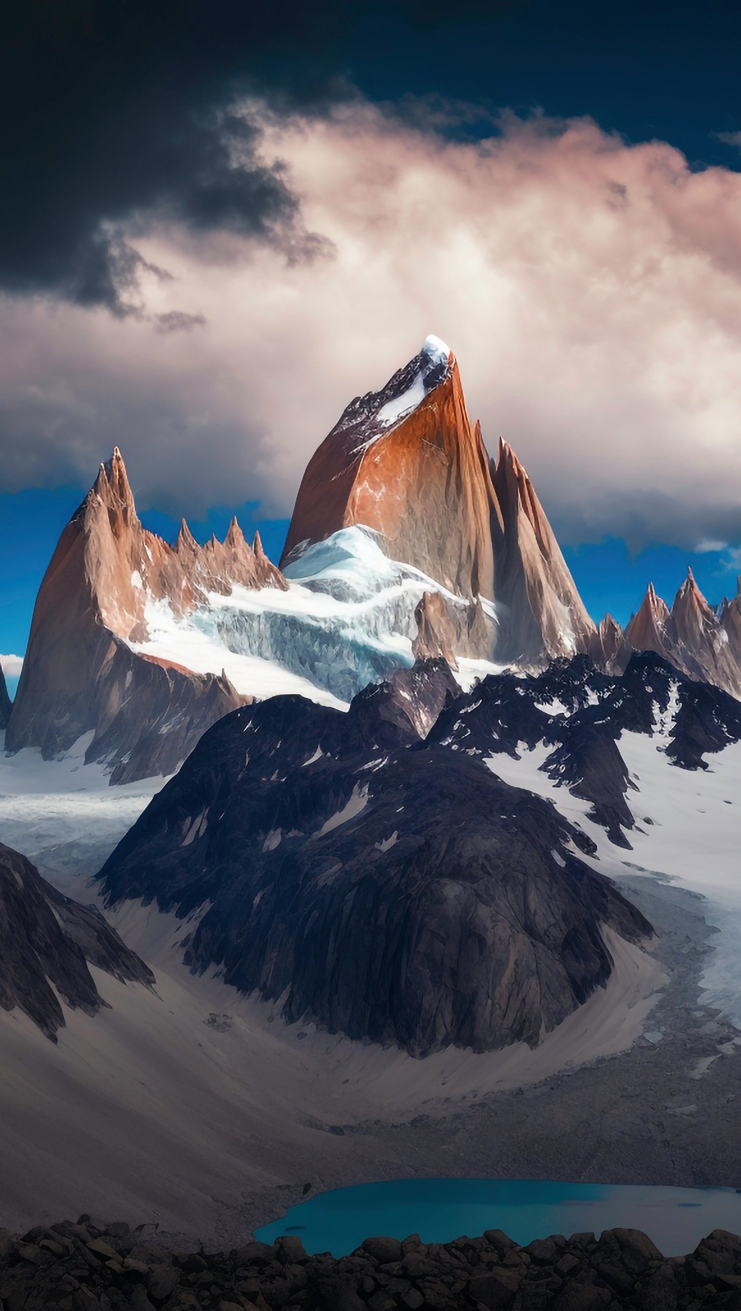 Wallpaper Patagonia Argentina Vertical