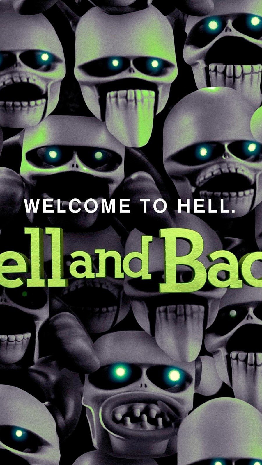 Wallpaper Hell and back movie Vertical