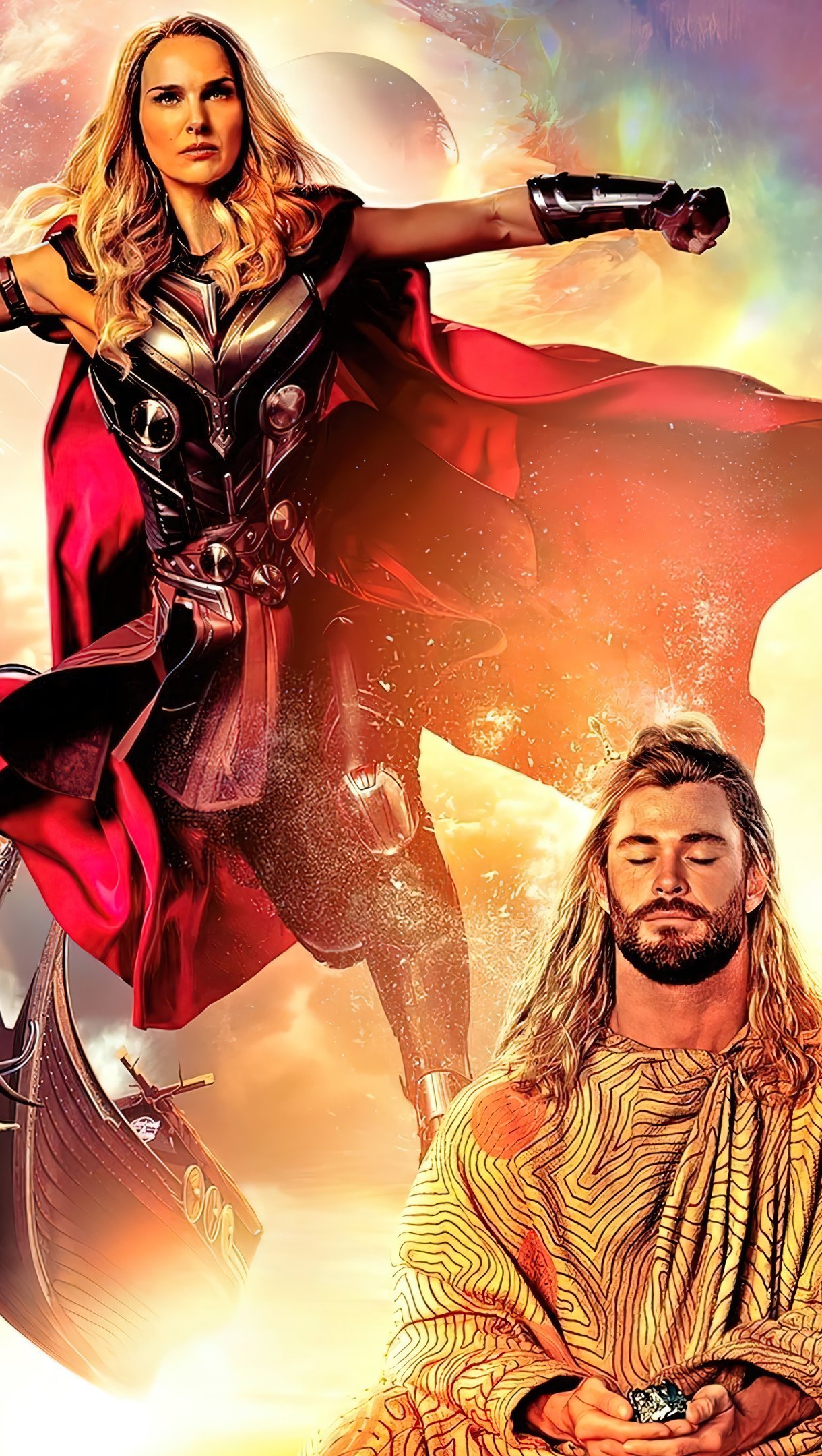 Wallpaper Thor Love and thunder Movie Vertical