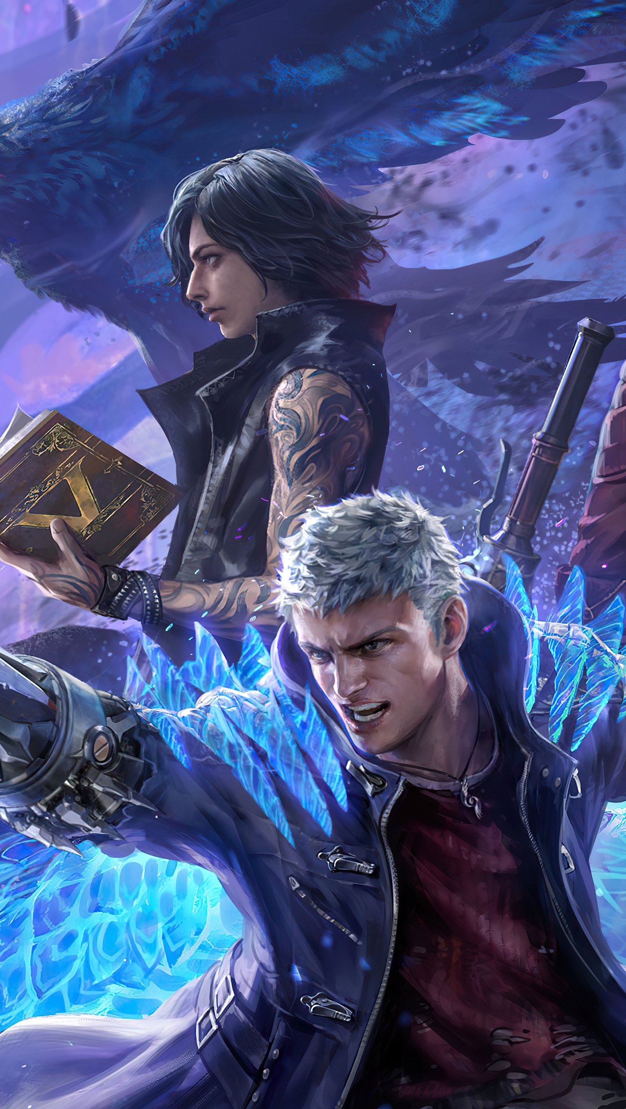 Wallpaper Characters from Devil may cry Vertical