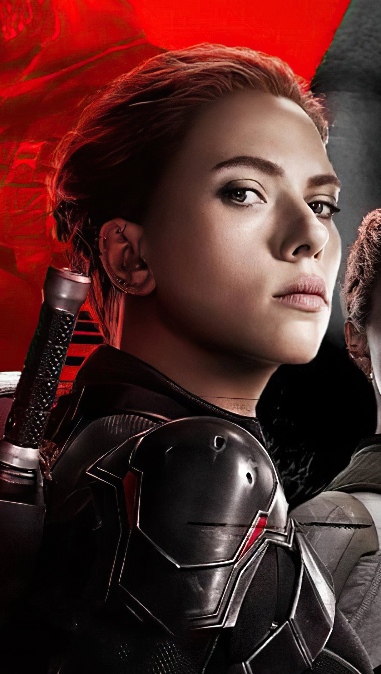 Wallpaper Characters from Black Widow movie Vertical