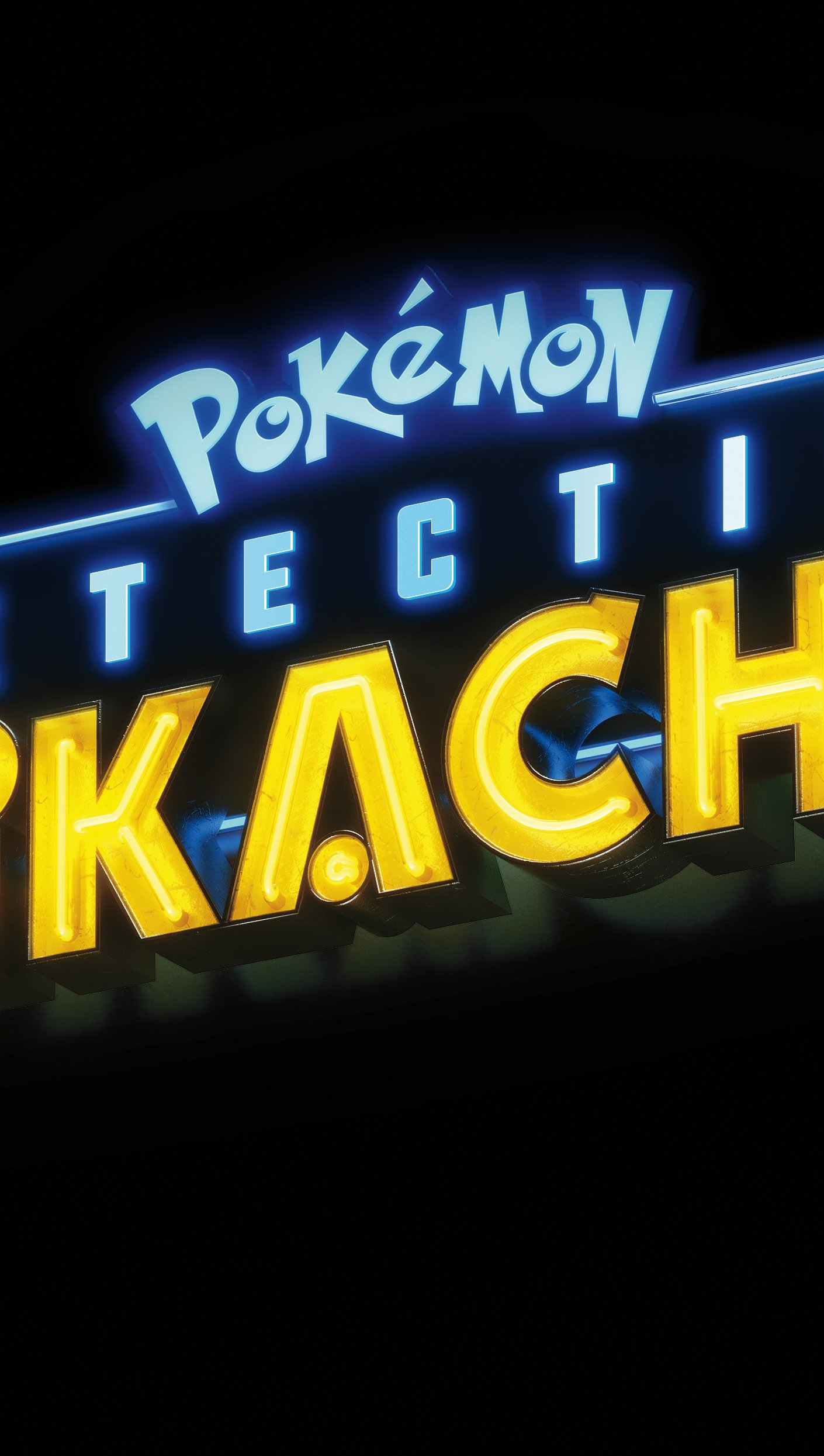 Fondos de pantalla Pokémon: Detective Pikachu Logo Vertical