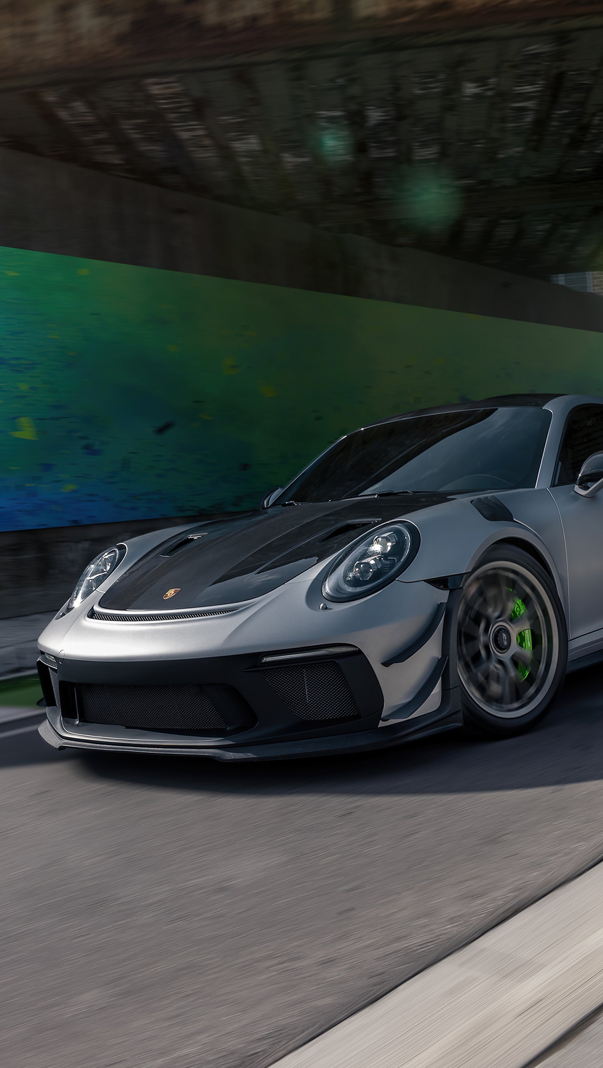 Fondos de pantalla Porsche GT3 2021 Vertical