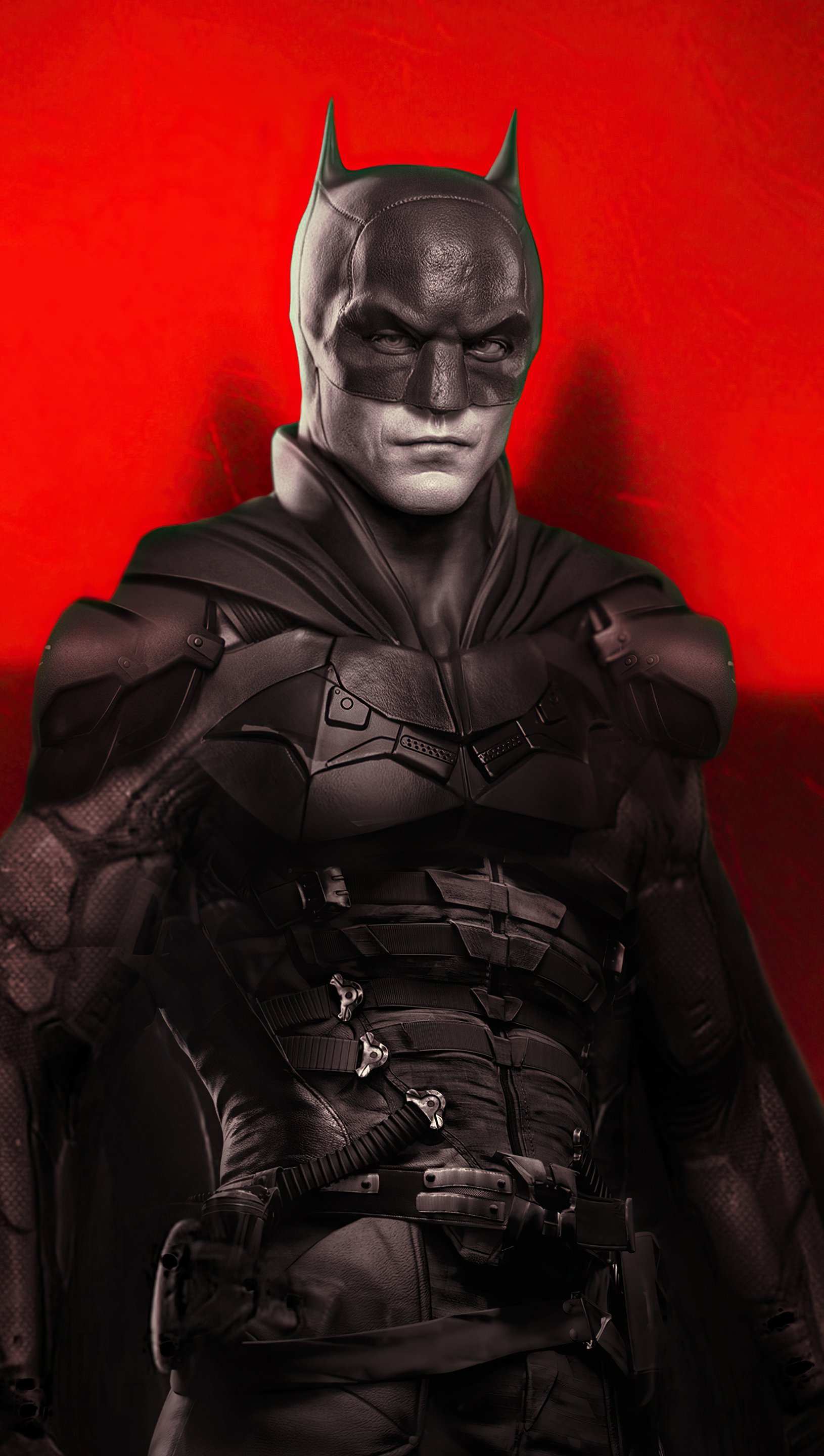 Fondos de pantalla Poster The Batman 2022 Vertical