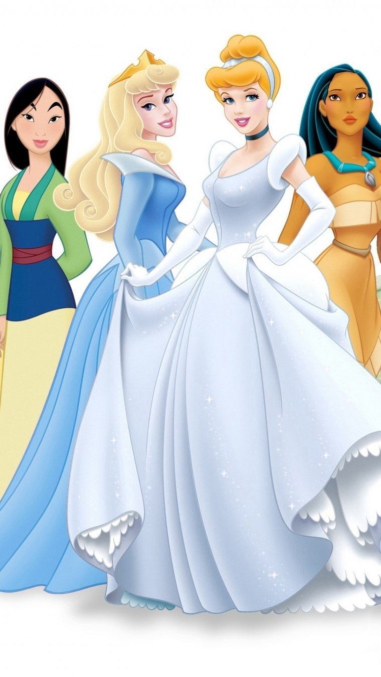 Fondos de pantalla Princesas de Disney Vertical