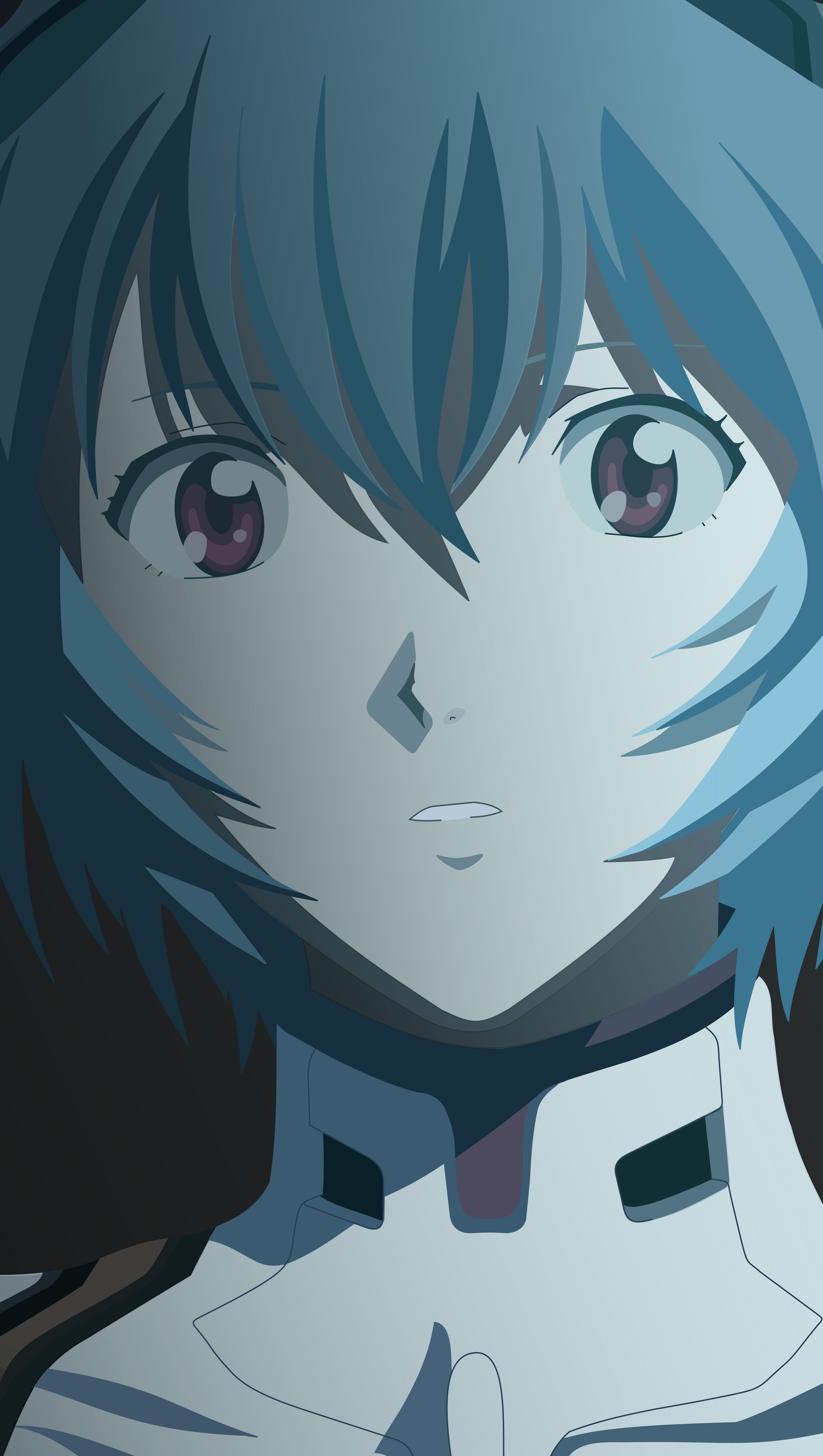 Fondos de pantalla Anime Rei Ayanami de Neon Genesis Evangelion Vertical