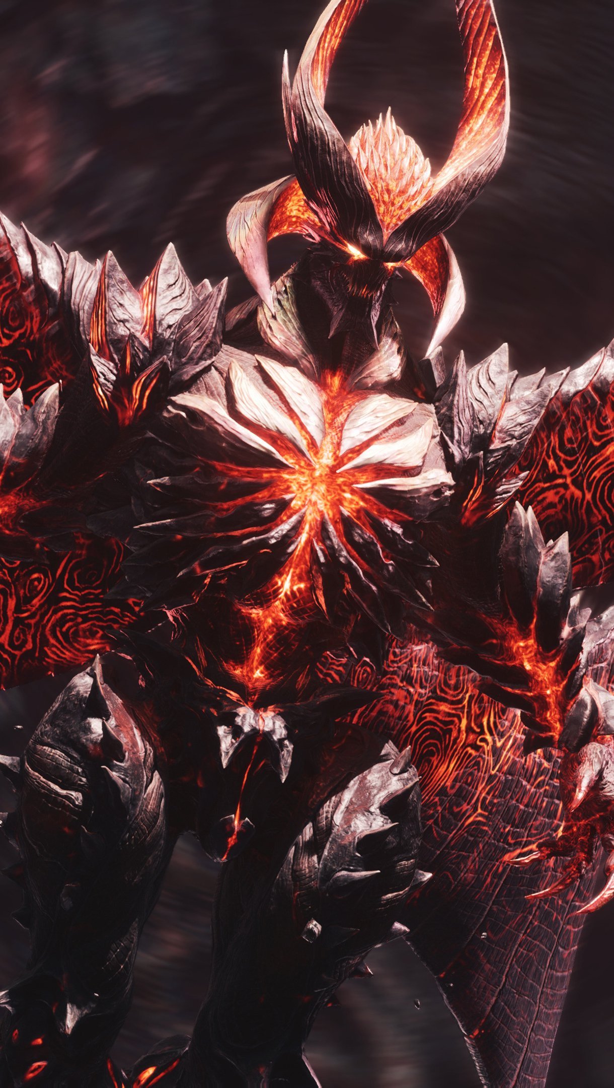 Wallpaper Sin Devil Trigger from Devil May Cry 5 Vertical