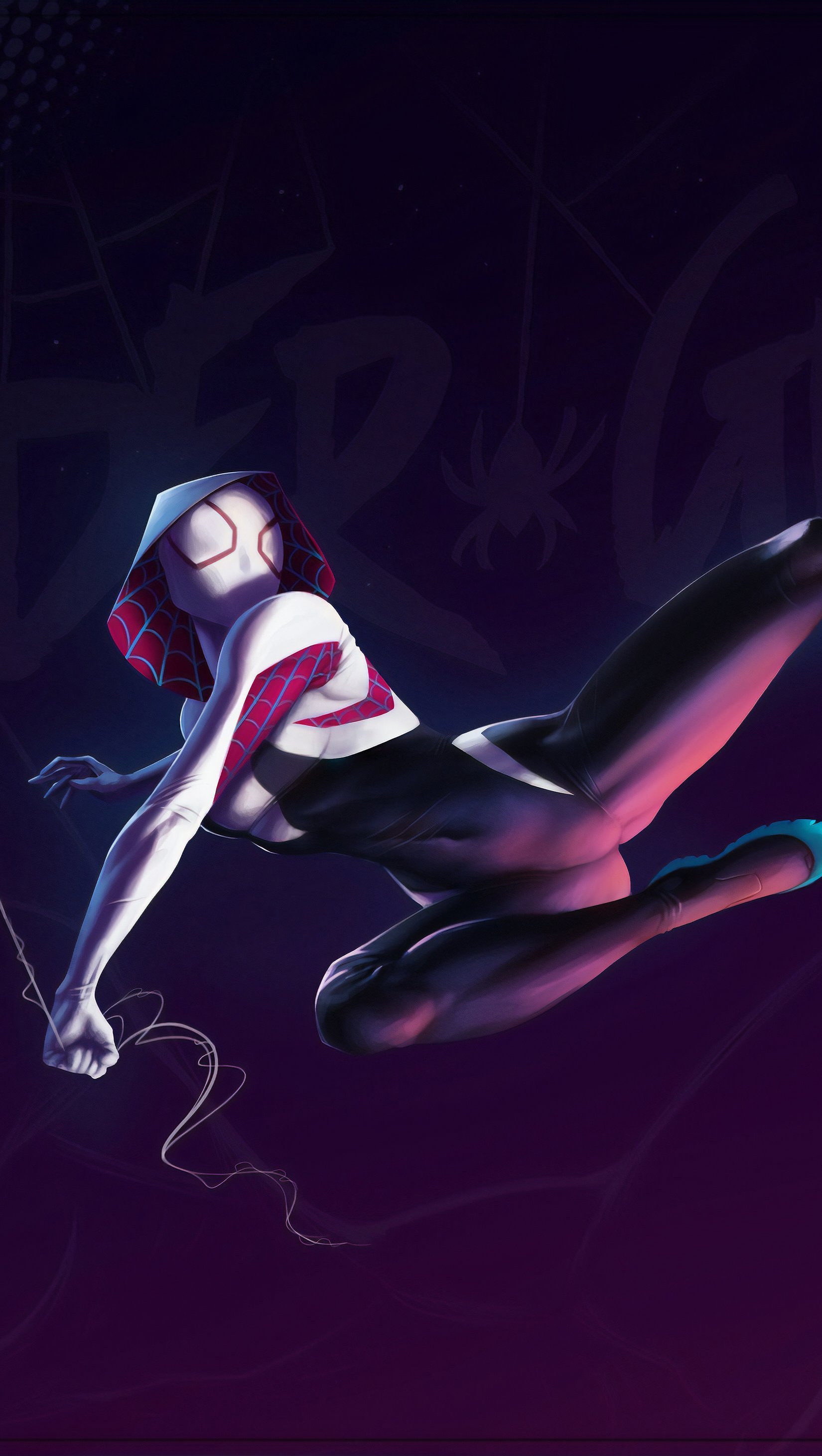 Fondos de pantalla Spider Gwen Stacy en Spider-Man: Un nuevo universo Vertical